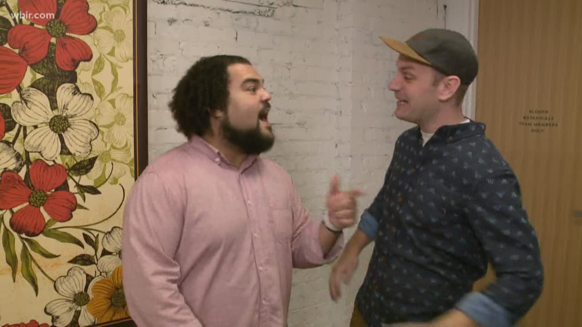 Two guys from East Tennessee havebeen invited to perform slam poetry in Denver.