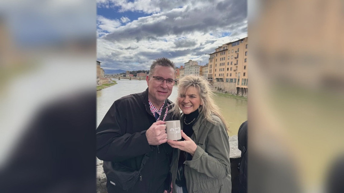 Morristown couple arrives in Italy for the Olympics