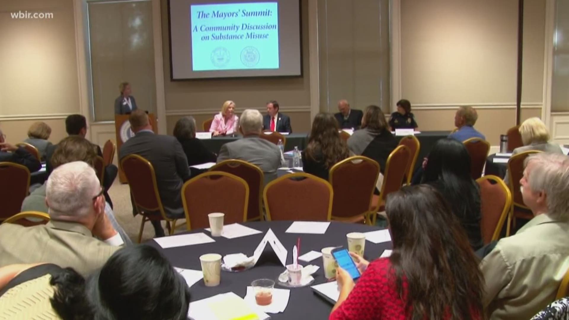 The Mayors' Summit on Substance Misuse addressed the impact the epidemic is having on our community.
	As 10 News reporter Marc Sallinger found, it's a scourge with a financial as well as a human impact.
