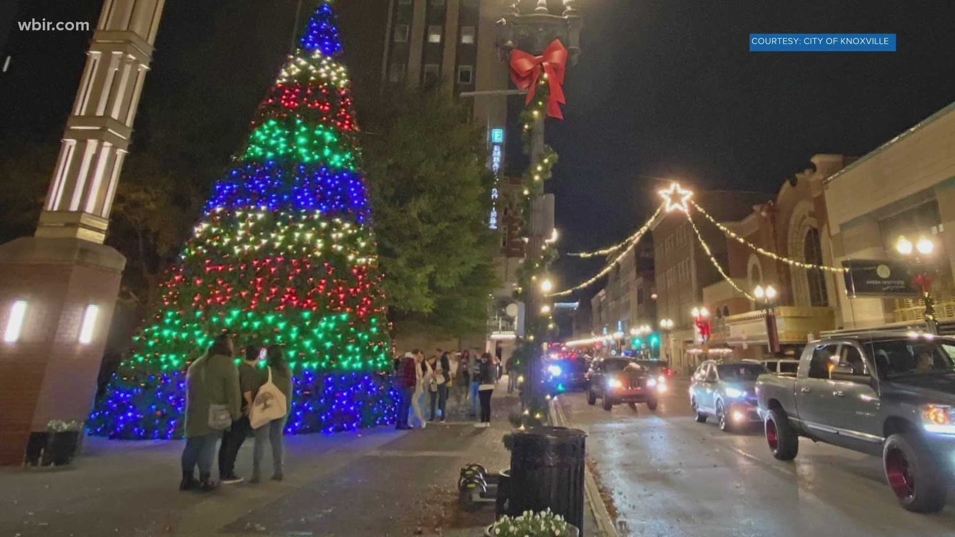 The Christmas sprit is turning brighter by the day across East Tennessee.
