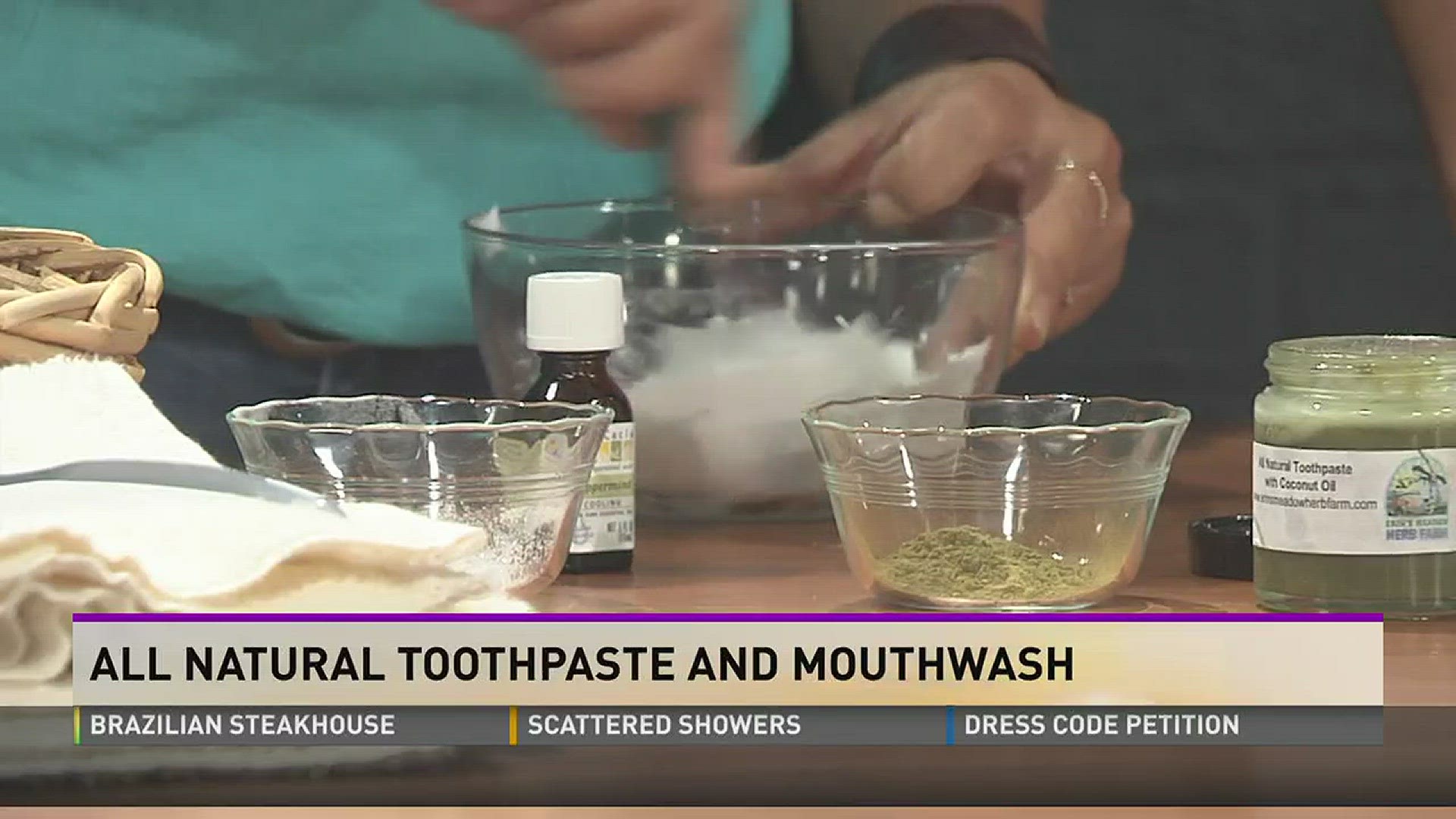 All Natural Toothpaste And Mouthwash