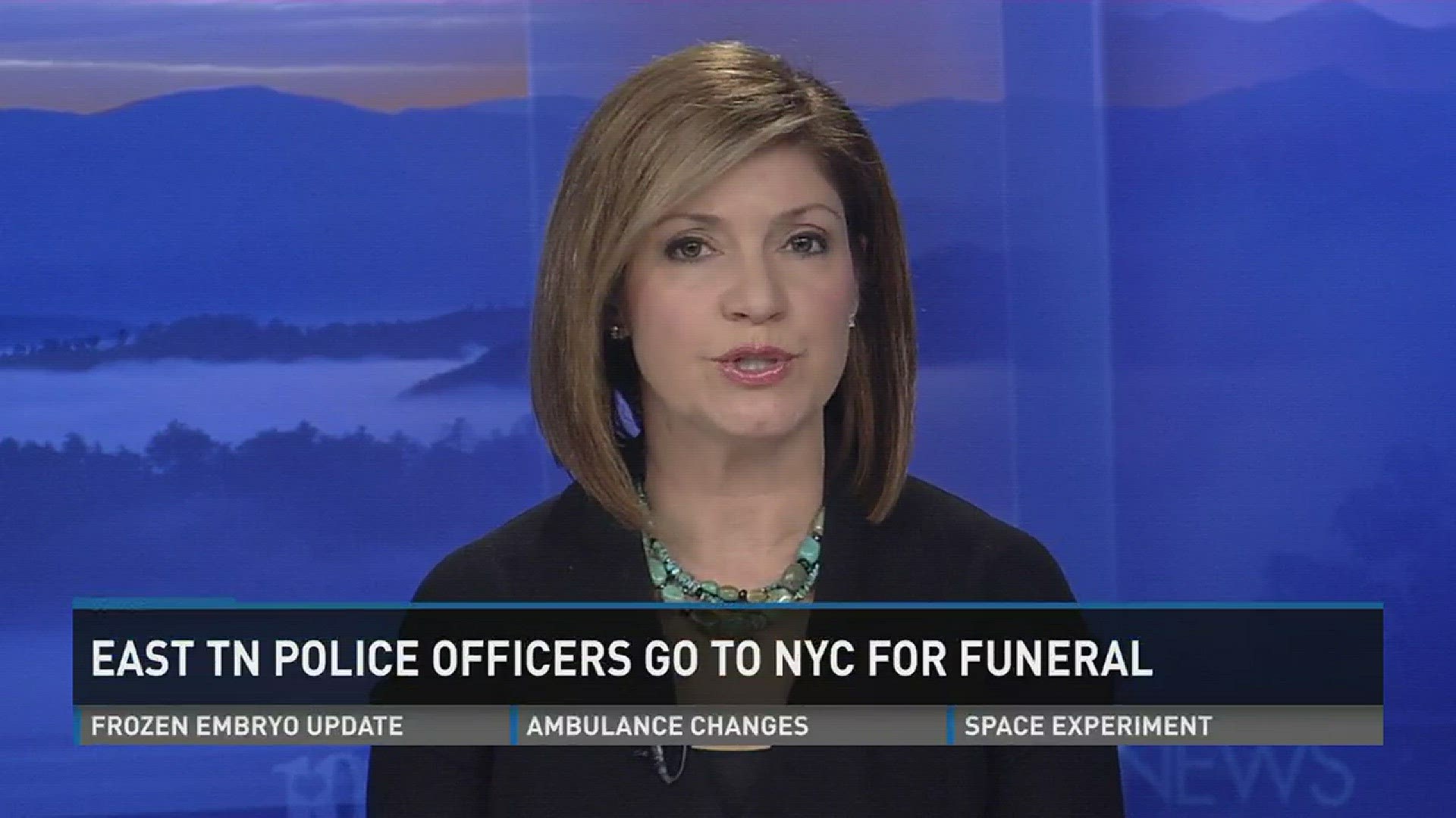 Two Rockwood police officers have just returned from attending the funeral for a New York officer targeted for killing.