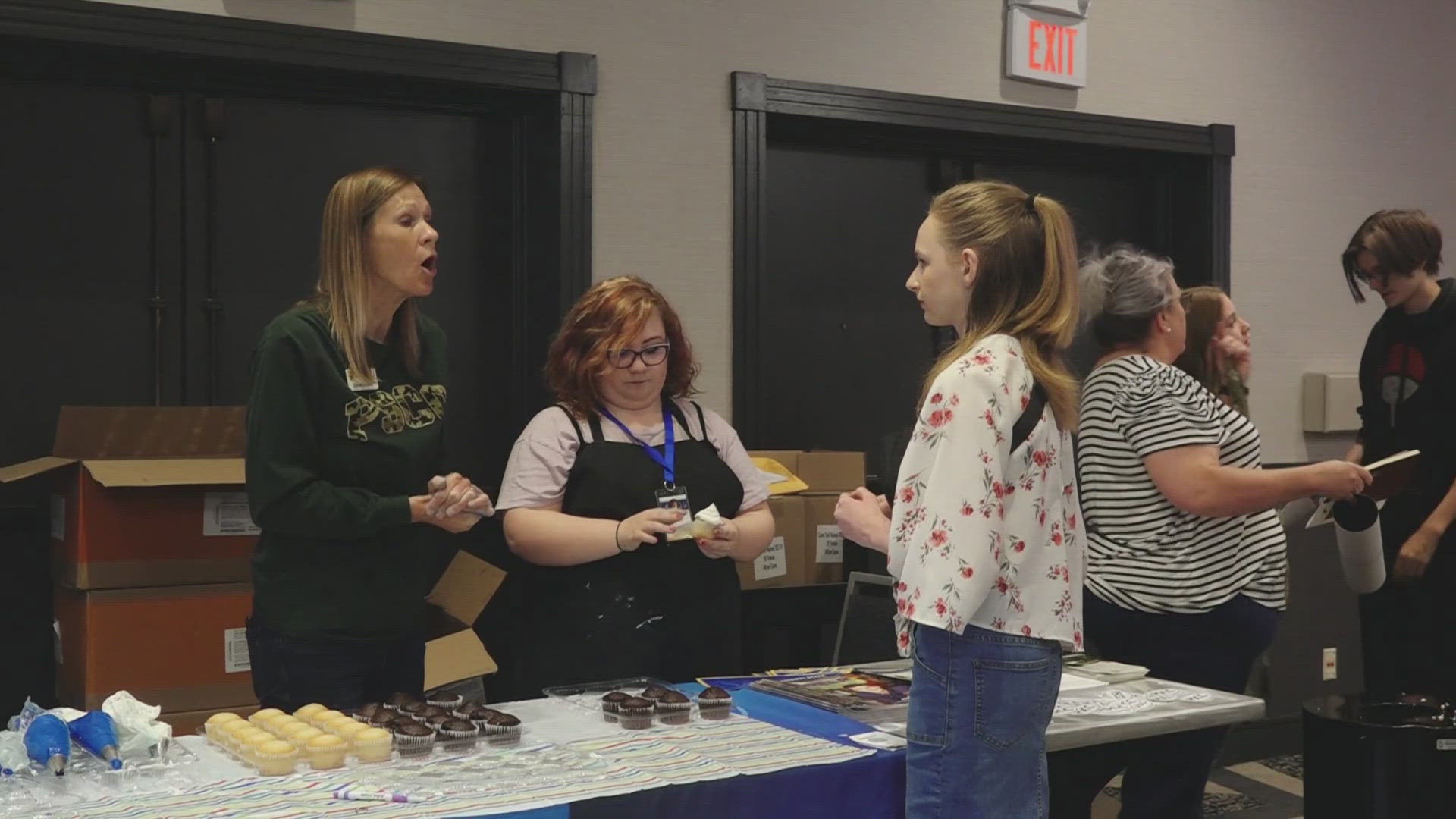 The Blount Partnership hosted a number of employers at the event including culinary programs, first responders and skilled trades. 