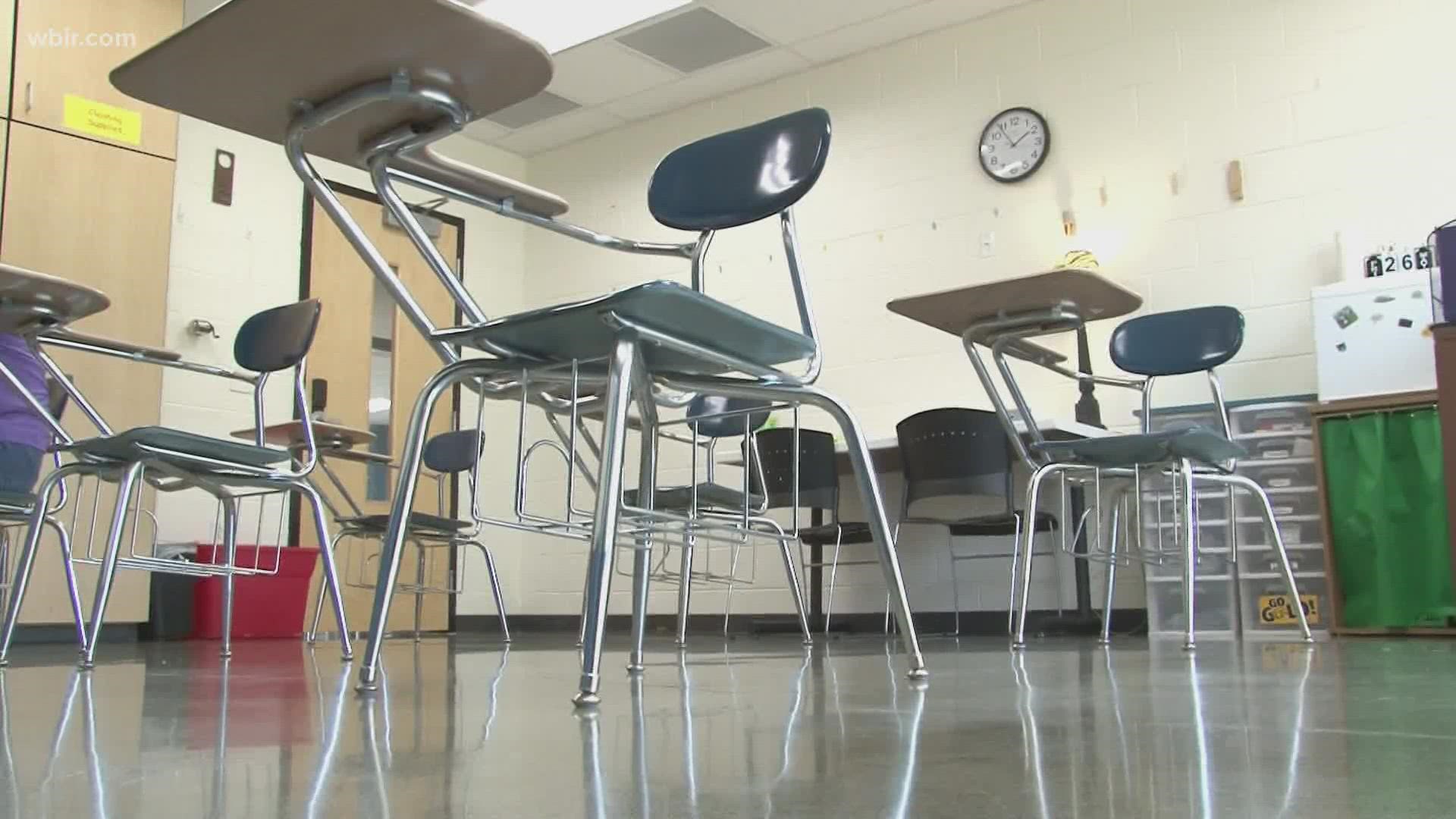 An East Knoxville woman decided the best way to keep her children safe was by pulling them out from the classroom, as COVID-19 cases rise in Knox County Schools.