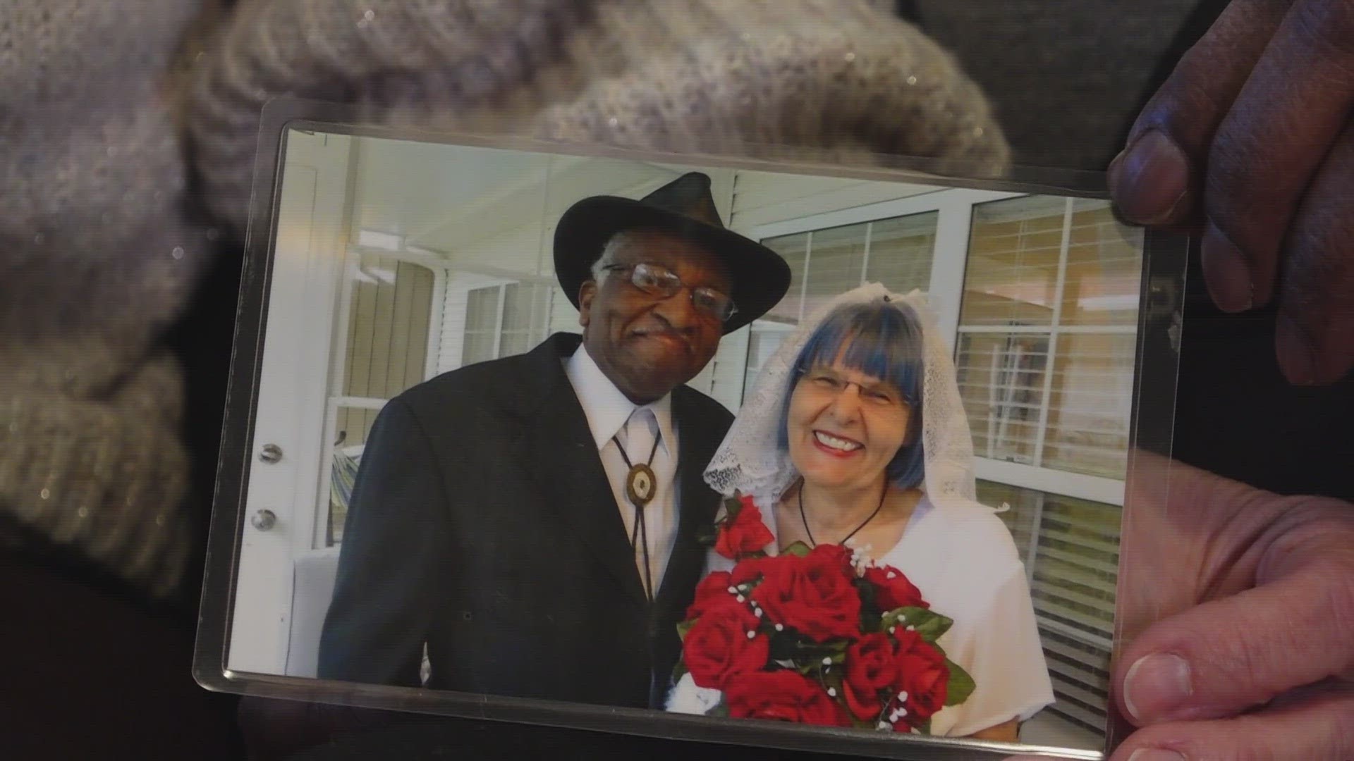 Barbara and Lester Huntley have been married since 2018, but Barbara said their love story didn’t start with a lot of love.