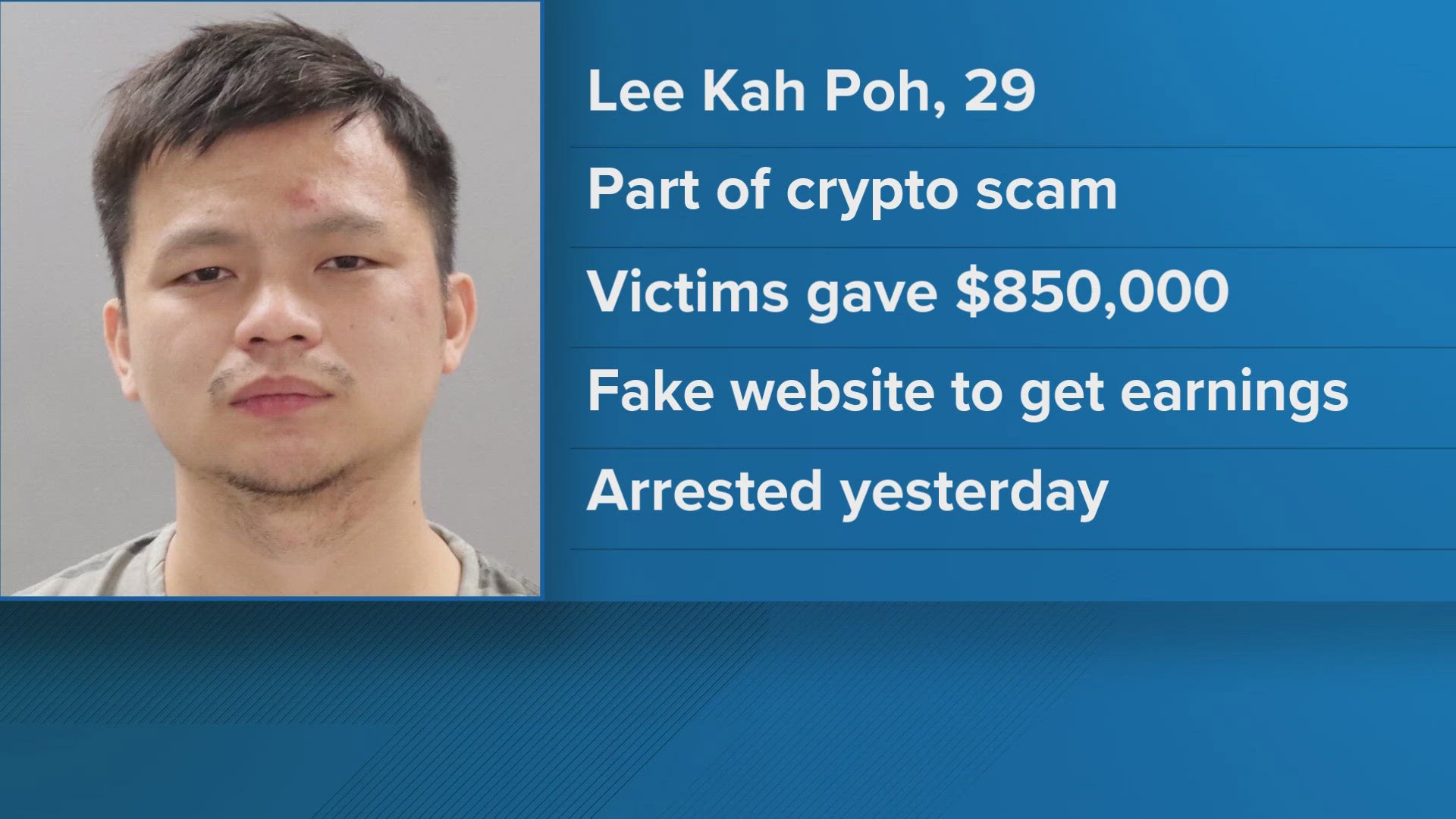 Suspect arrested in Bitcoin scam