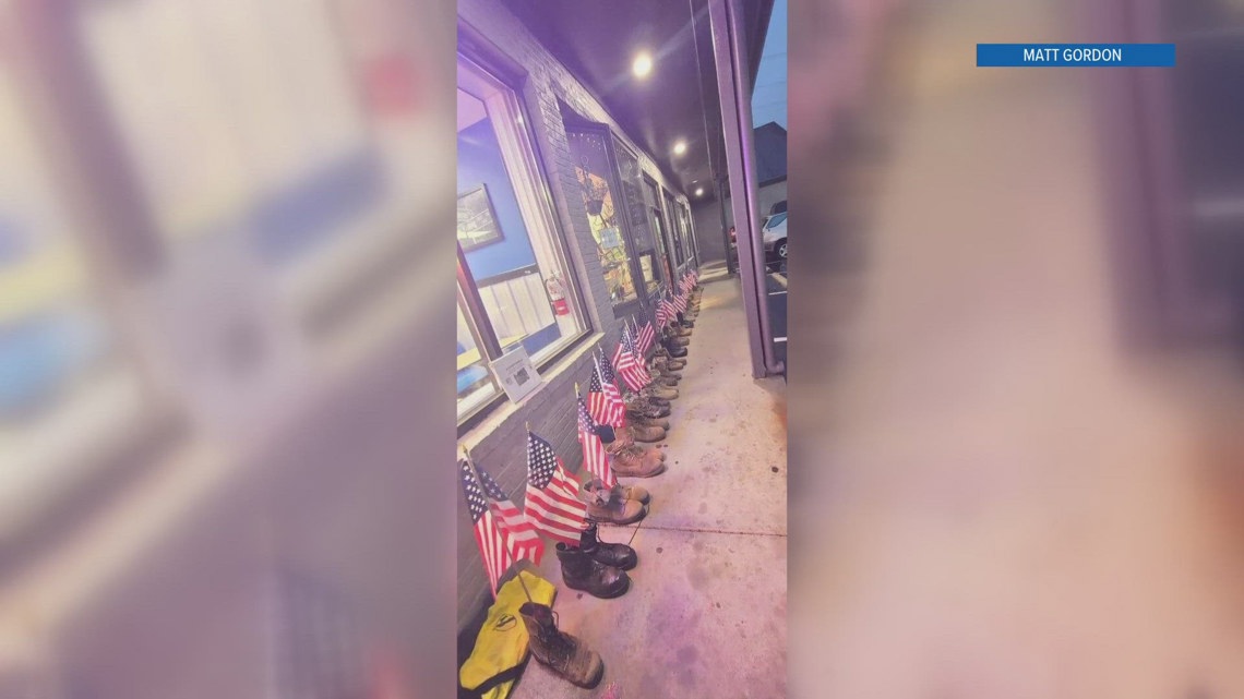 More than 100 people gathered for 7th Annual 'Hike to Remember 22"