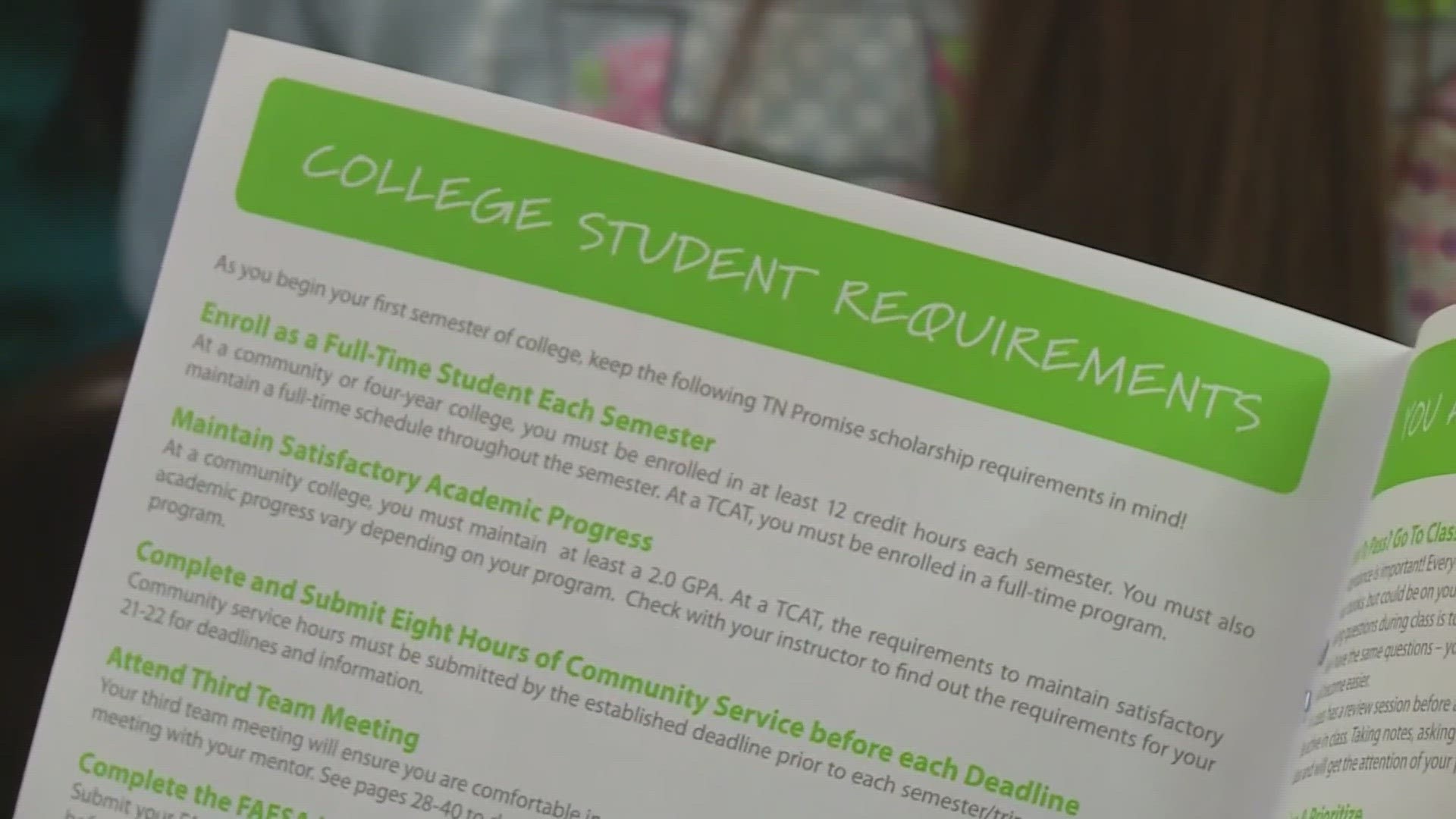 Leaders said they needed 425 more mentors in Knox Co. to fulfill their goal of having a total of 653 mentors available for graduating high school students.