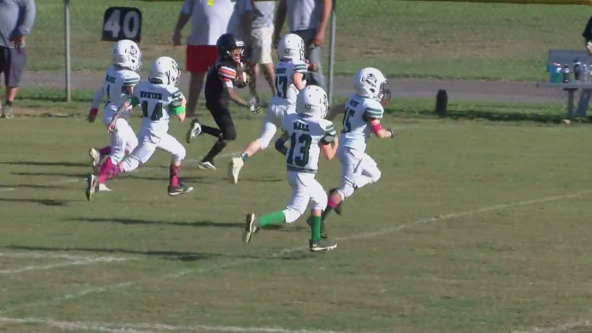 Youth football programs from around East Tennessee teamed up at Unaka High School over the weekend.