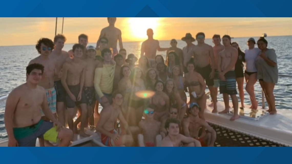 Boat sinks on a school trip, students tell their story