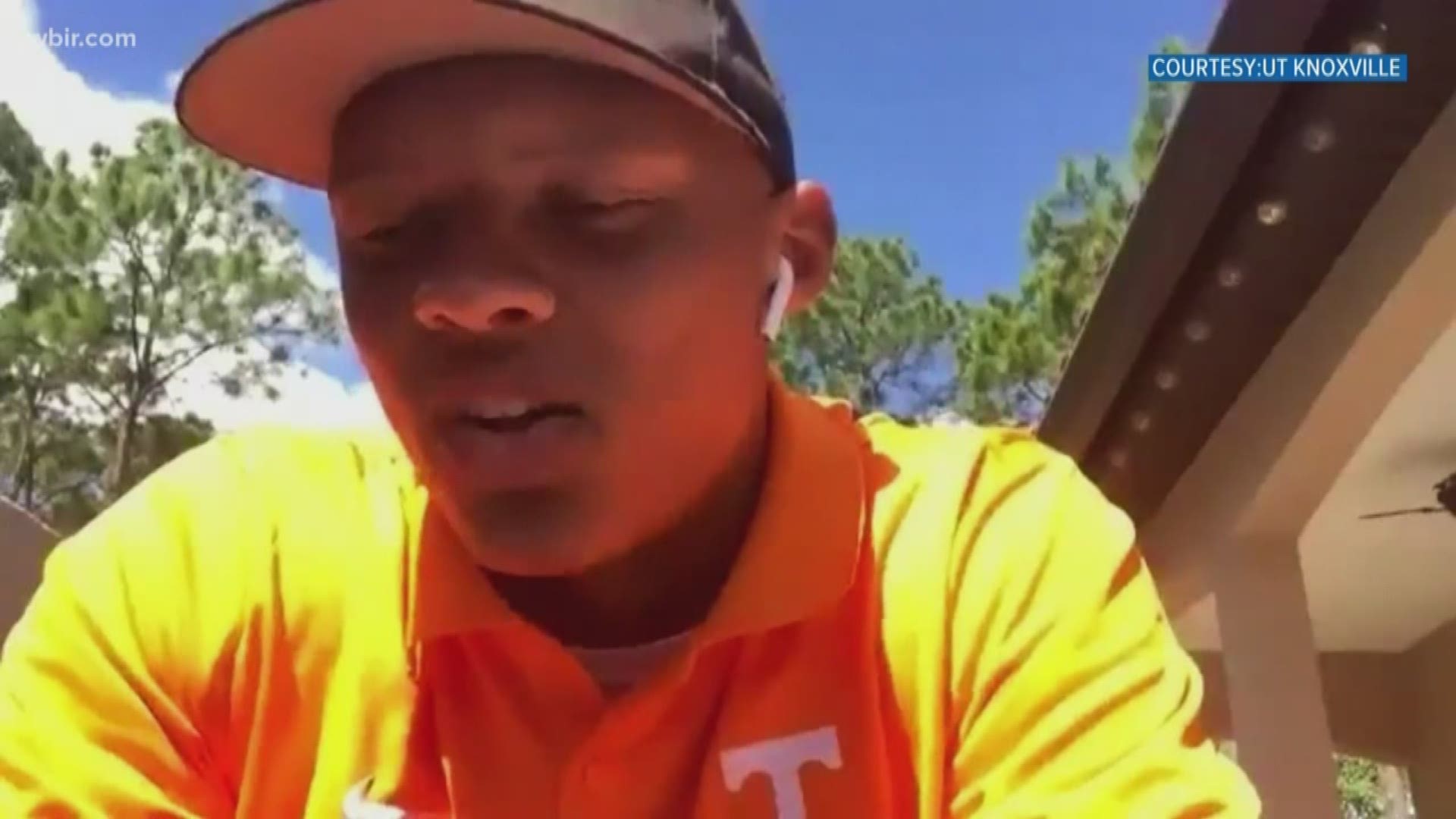 Former UT Quarterback, Josh Dobbs, made a special appearance at an online class at UT.
