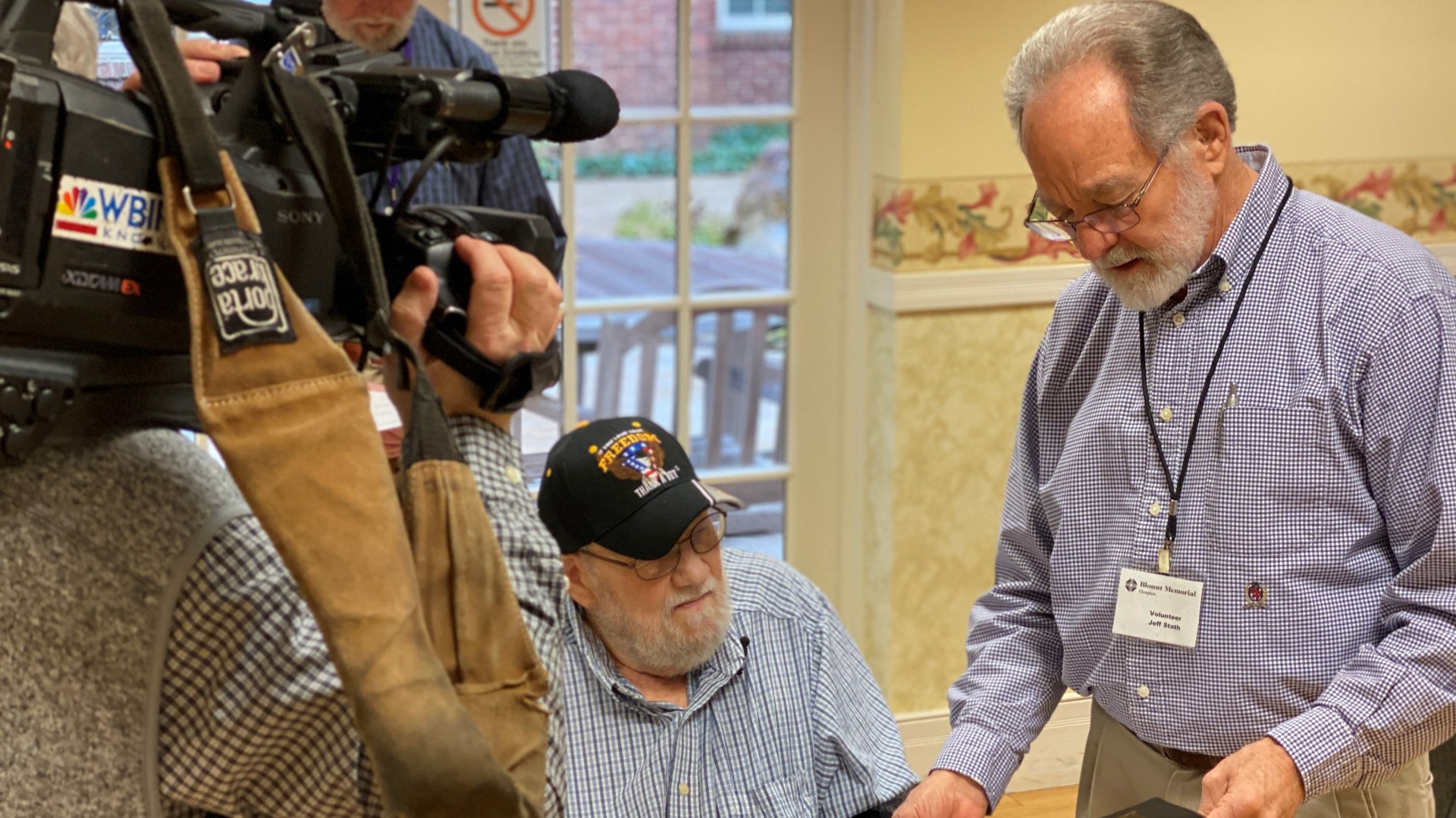 For almost 10 years military veterans in Blount County have received special tributes in their dying days from hospice volunteers who are also veterans.