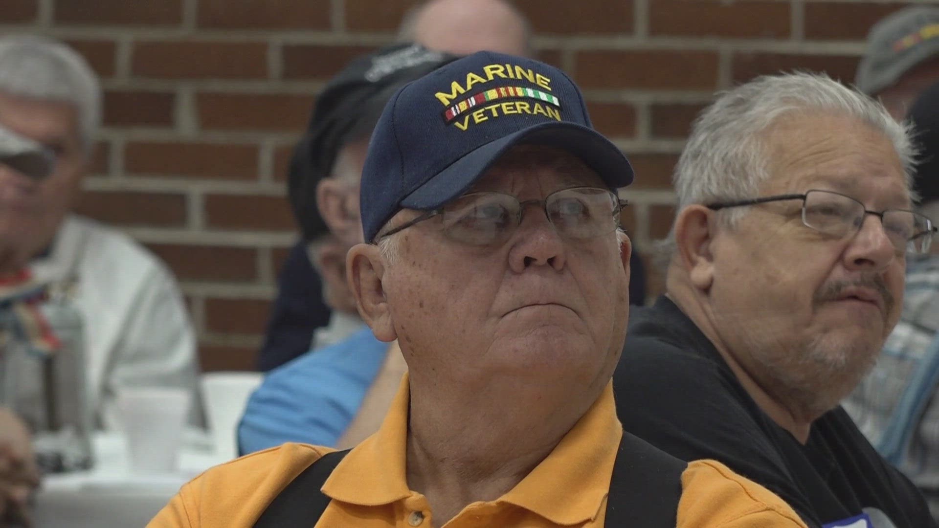 Anderson County recognizes its veterans with a monthly breakfast. This time two of their war heroes share words of wisdom alongside their concern about this country.