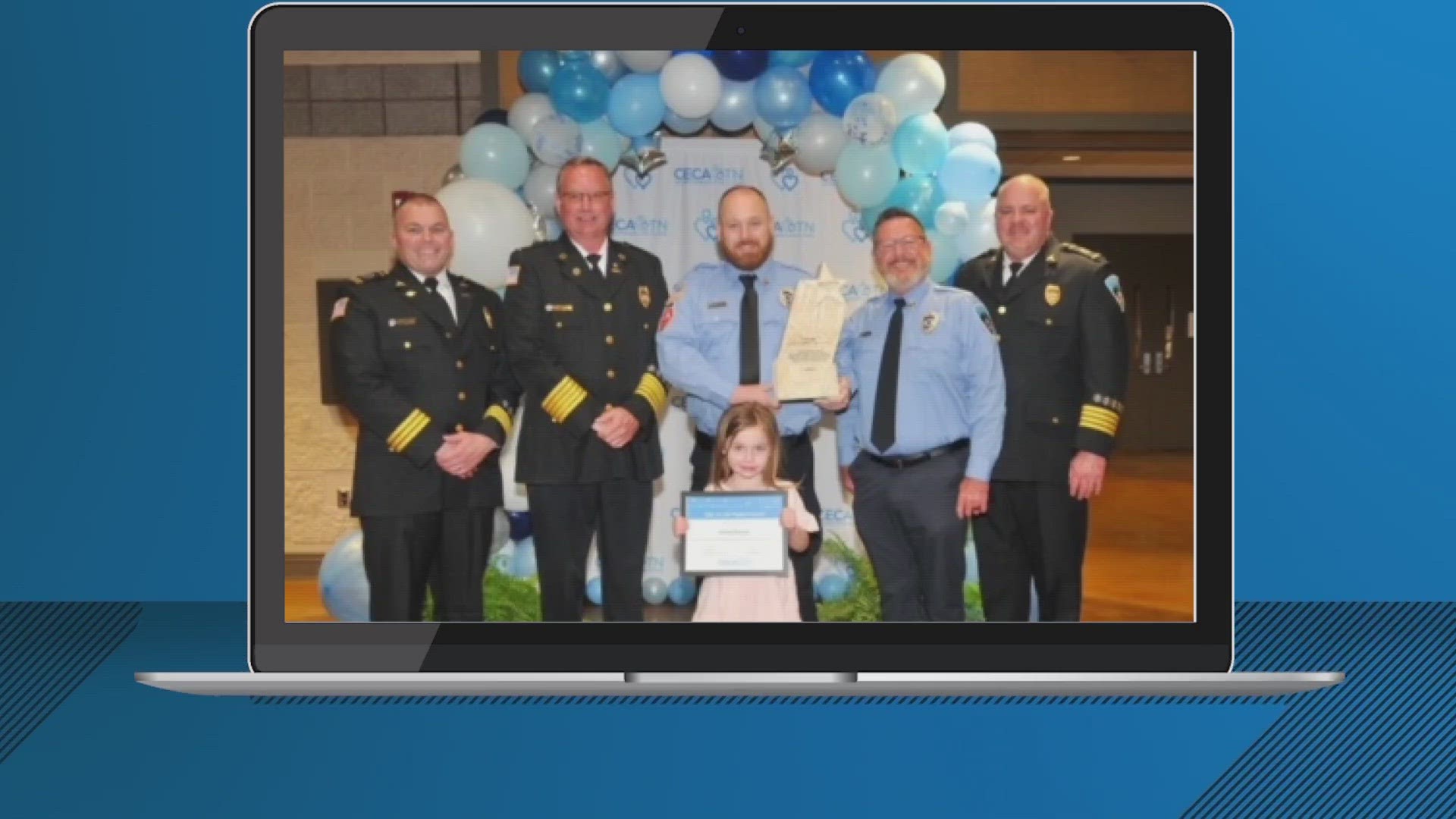 Local EMS workers are being honored for saving a little girl.
	They were recognized during the Emergency Care Alliance of Tennessee's annual star of life awards.
