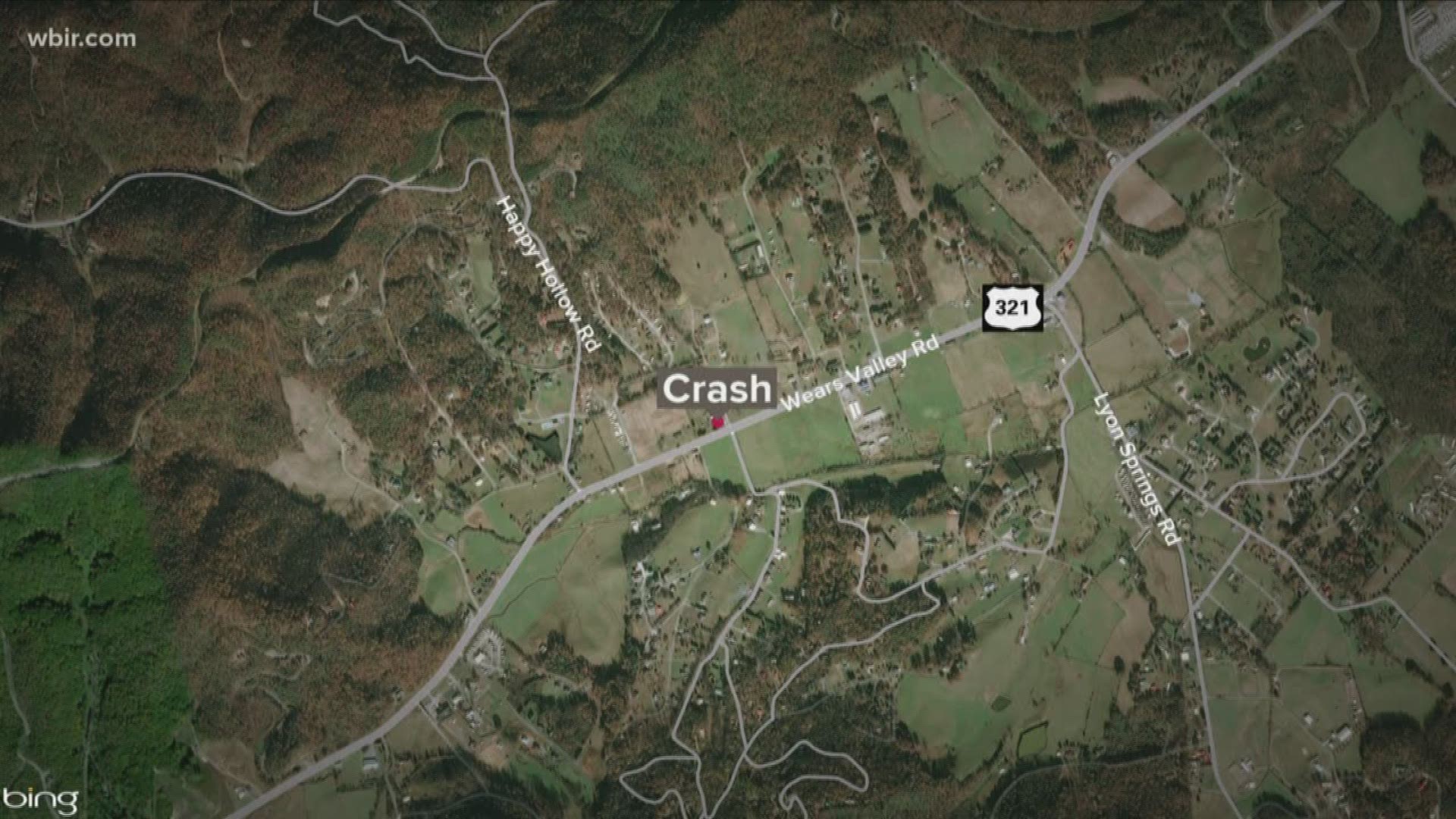 One dead after crash on Wears Valley Road, Sevier County dispatchers ...