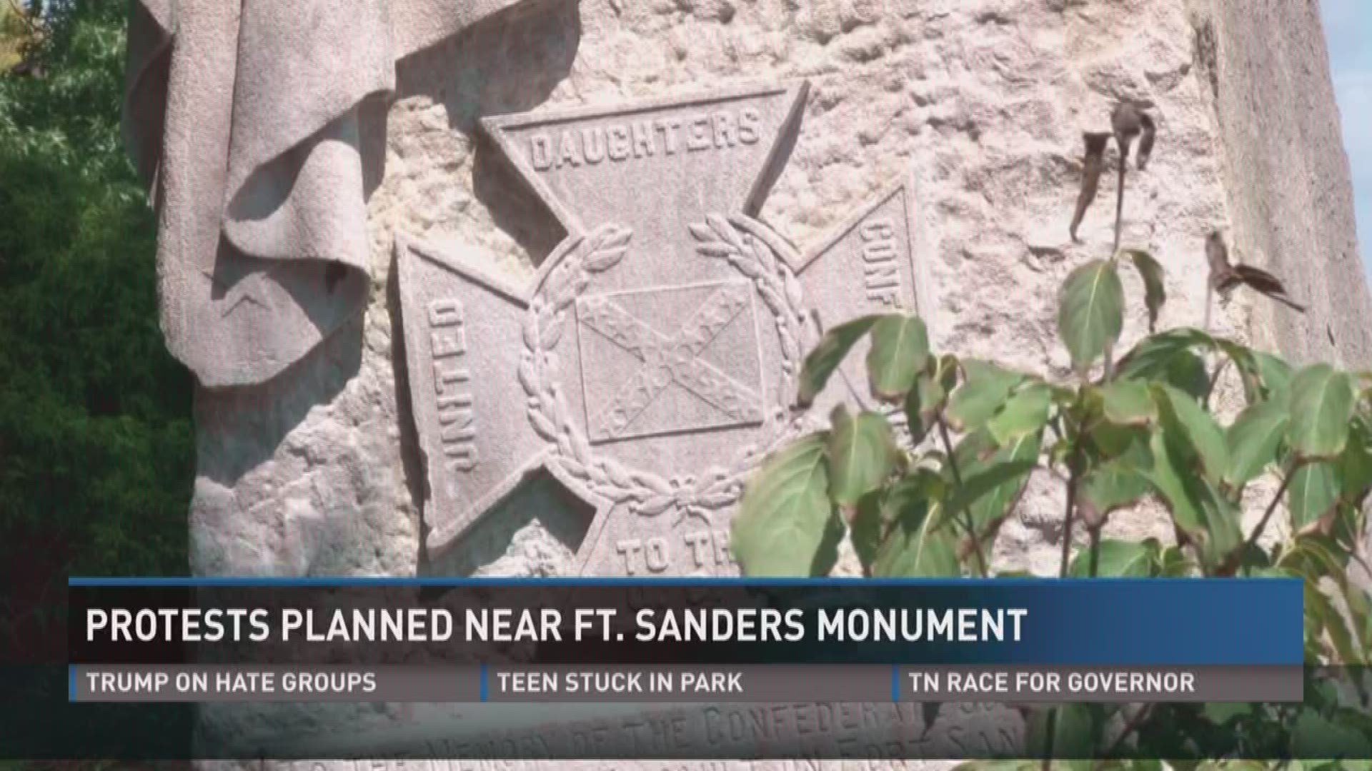 Several groups on both sides of the issue have said they will gather near the Confederate monument in Knoxville's Fort Sander's neighborhood
