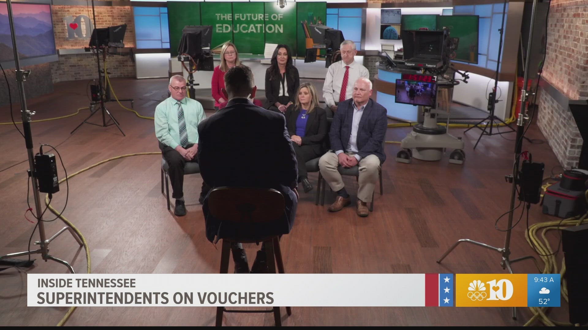 Seven East Tennessee school district superintendents or school directors talk about Gov. Lee's voucher proposal.