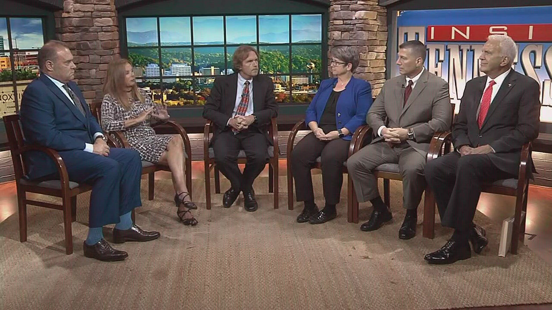 Knox County Schools Superintendent Bob Thomas, Health Department Director Martha Buchanan and Neil Morgenstern, retired DEA agent with AHIDTA, talk about confronting opioid abuse.