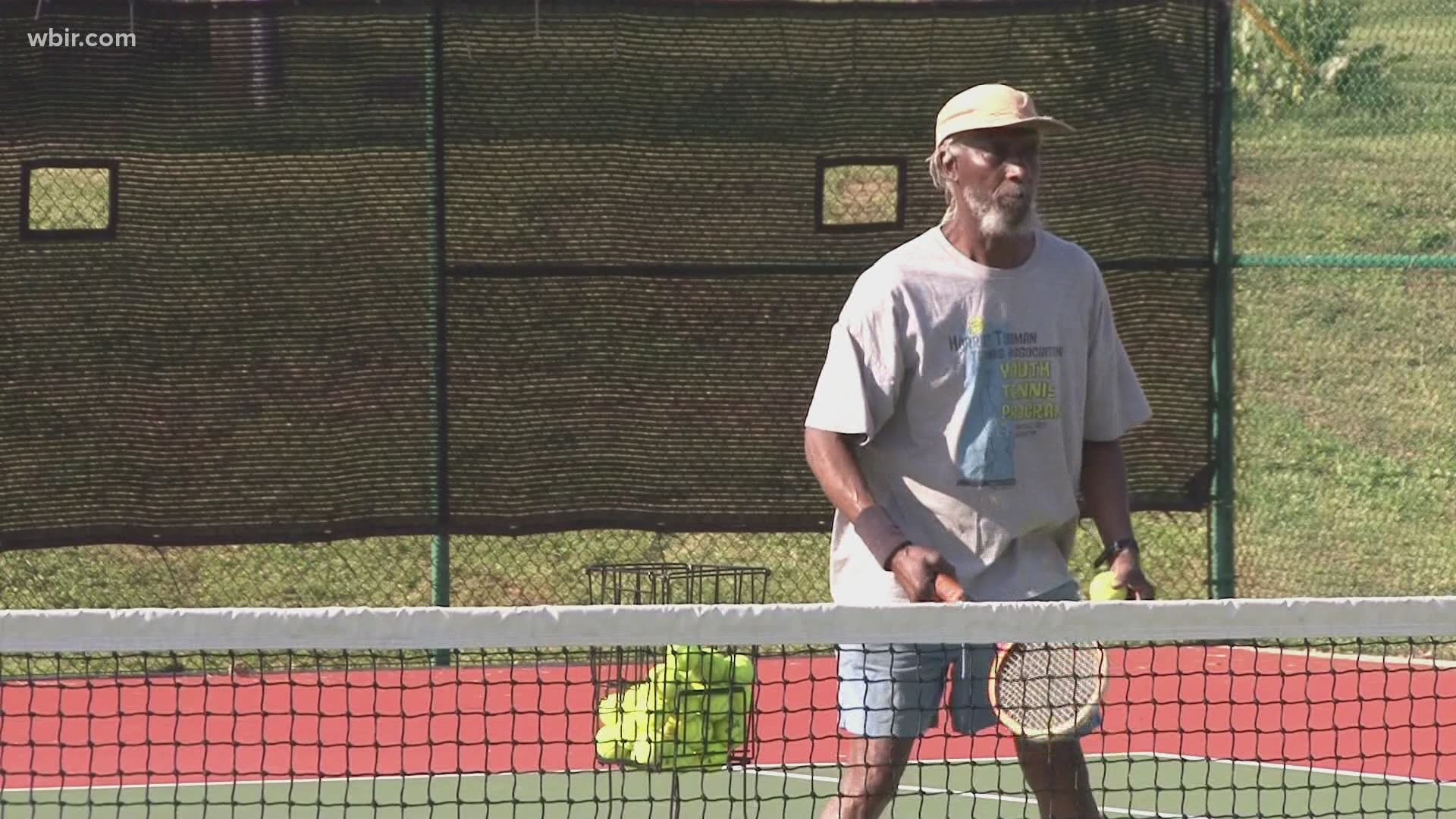 The first event was Monday at Harriet Tubman Park. Folks could play some tennis and basketball.