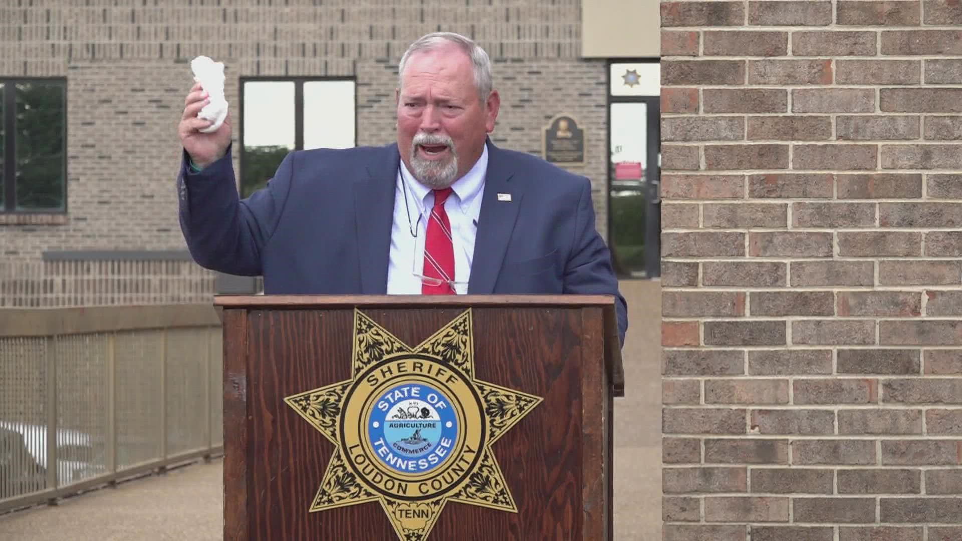 On Monday, people gathered at the Loudon County Justice Center for celebration of Sheriff Timothy Guider's decades of leadership.