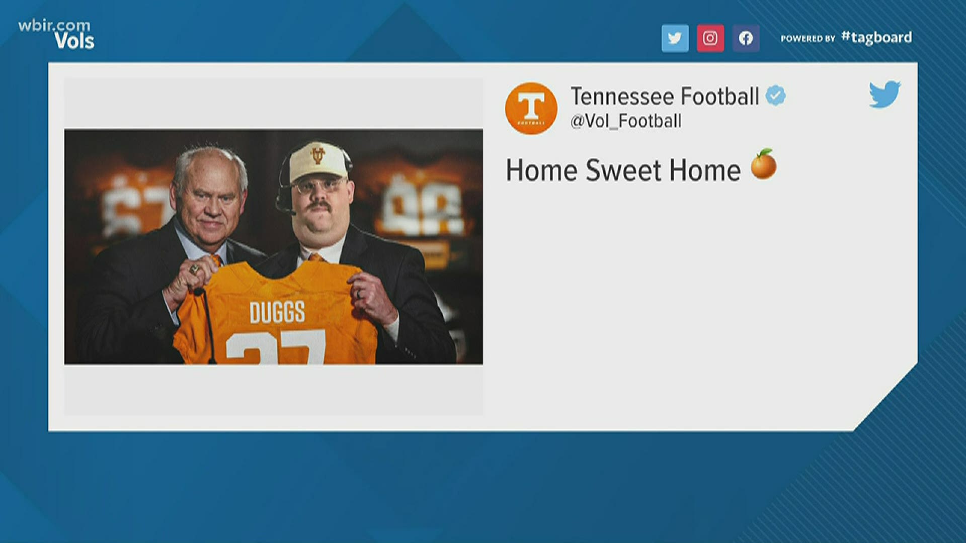 No, Tennessee football does not have a new head coach... in real life, at least.