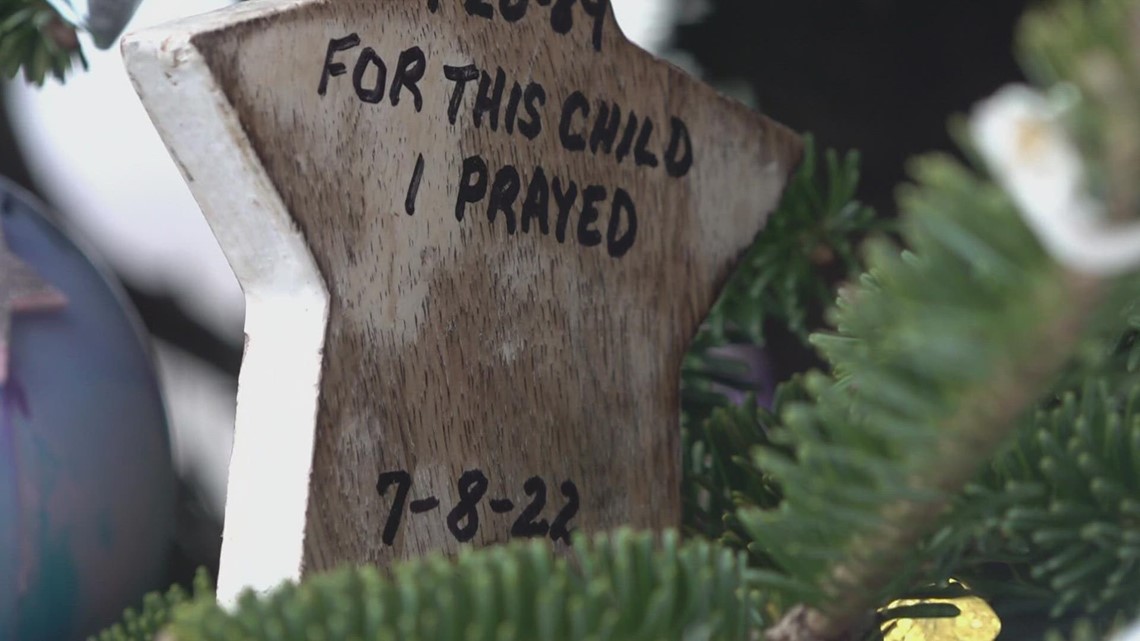 100 ornaments hang on Blount Co. memorial tree for 100 stories of addiction