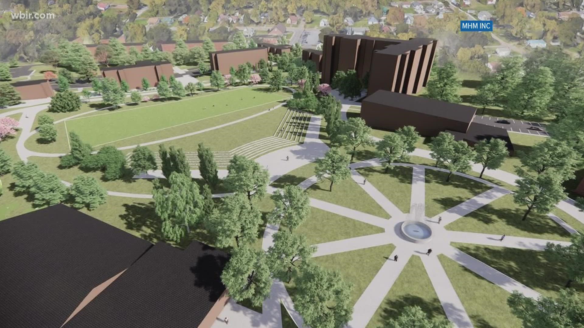 Part of the new plan would be developing eleven acres of affordable housing near the campus.
