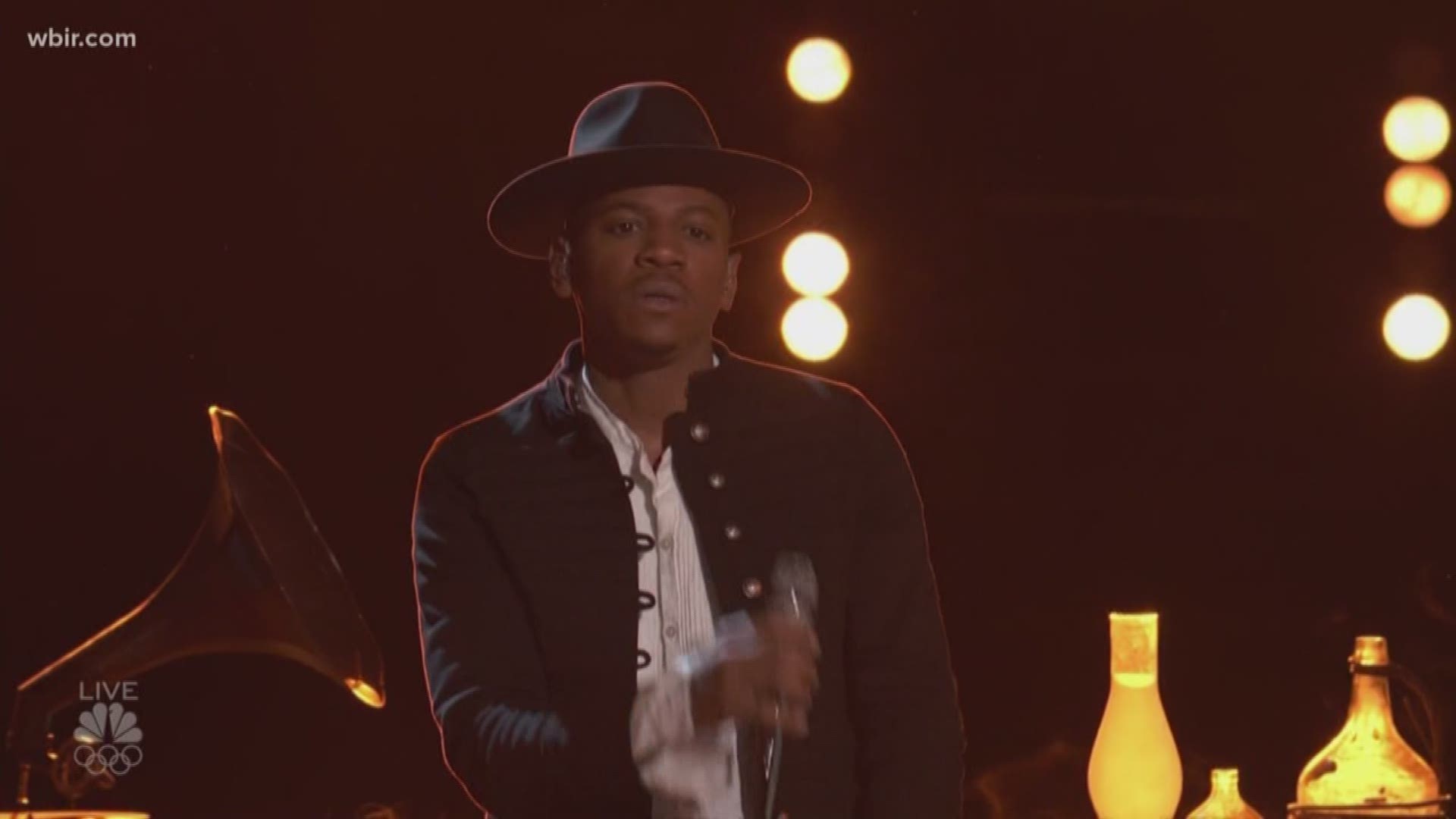 Dec. 19, 2017: Knoxville's Chris Blue returned to The Voice stage with a performance during the season 13 finale.
