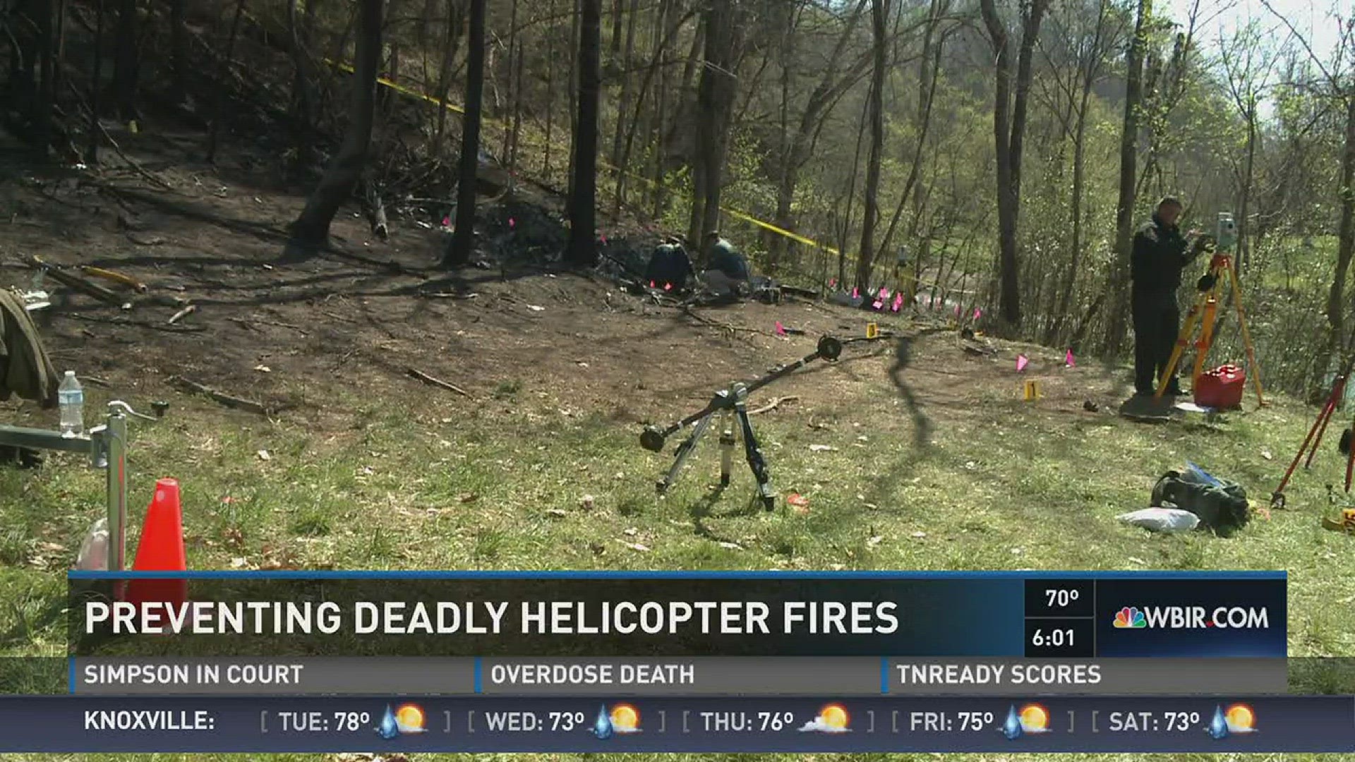 10News reporter Michael Crowe investigates the history of deadly helicopter crashes as a new report shows the cause of deaths for the five people killed earlier this year in a Pigeon Forge crash. (5/16/16)