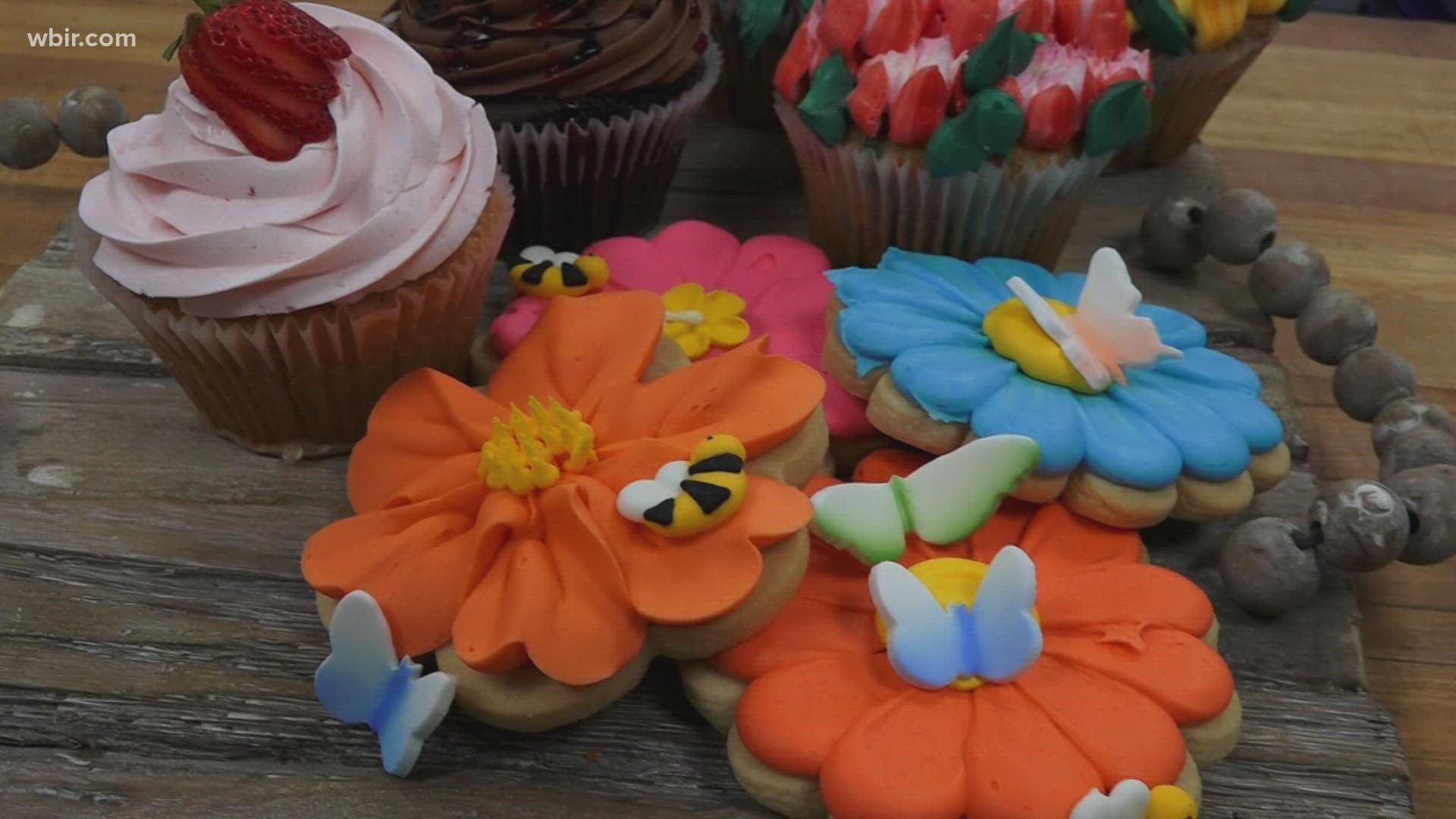 Sugar cookies, cupcakes and pastries are the sweet treats targeting your taste buds at the spring festival.