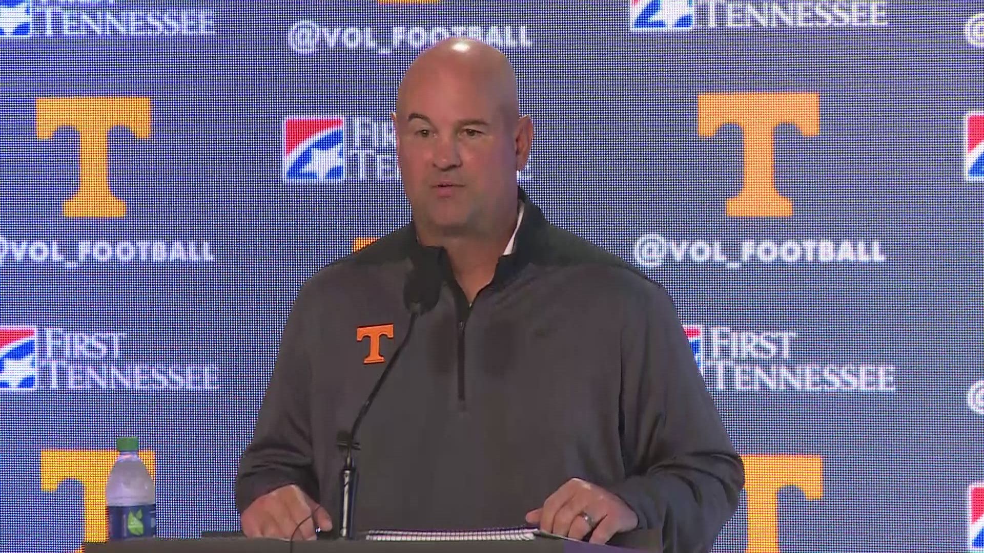 Jeremy Pruitt explains the status of two key Tennessee linemen ahead of the first game against Georgia State.