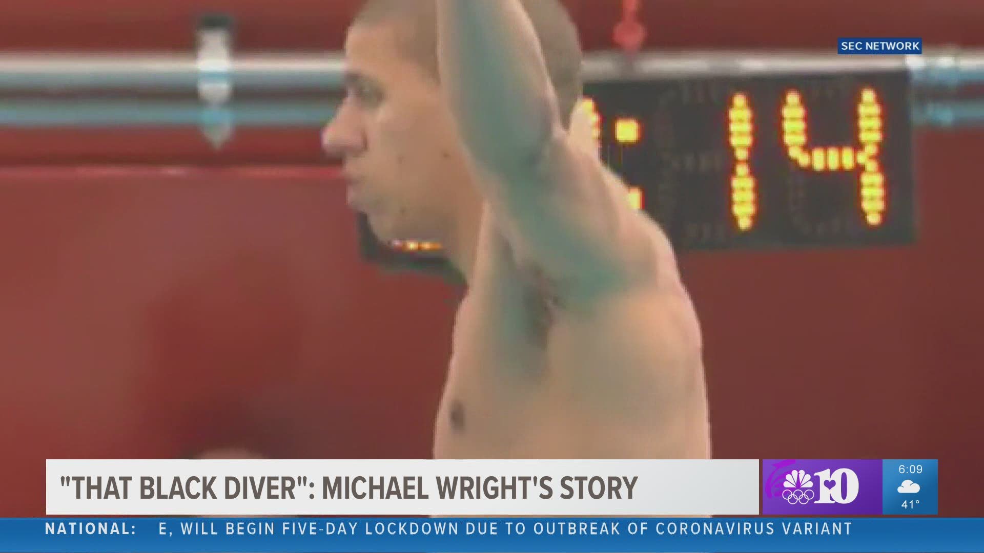 Michael Wright was the first African-American on the Tennessee Swimming and Diving team. He knew he was different, but he never saw that as a disadvantage.