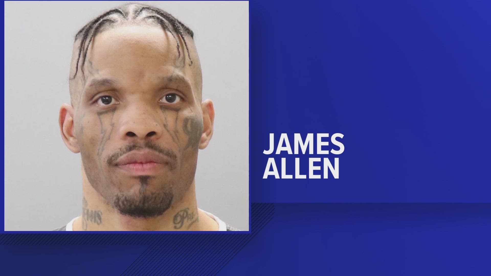 James Allen, 36, allegedly went to the brothers' apartment to rob them in December 2019.