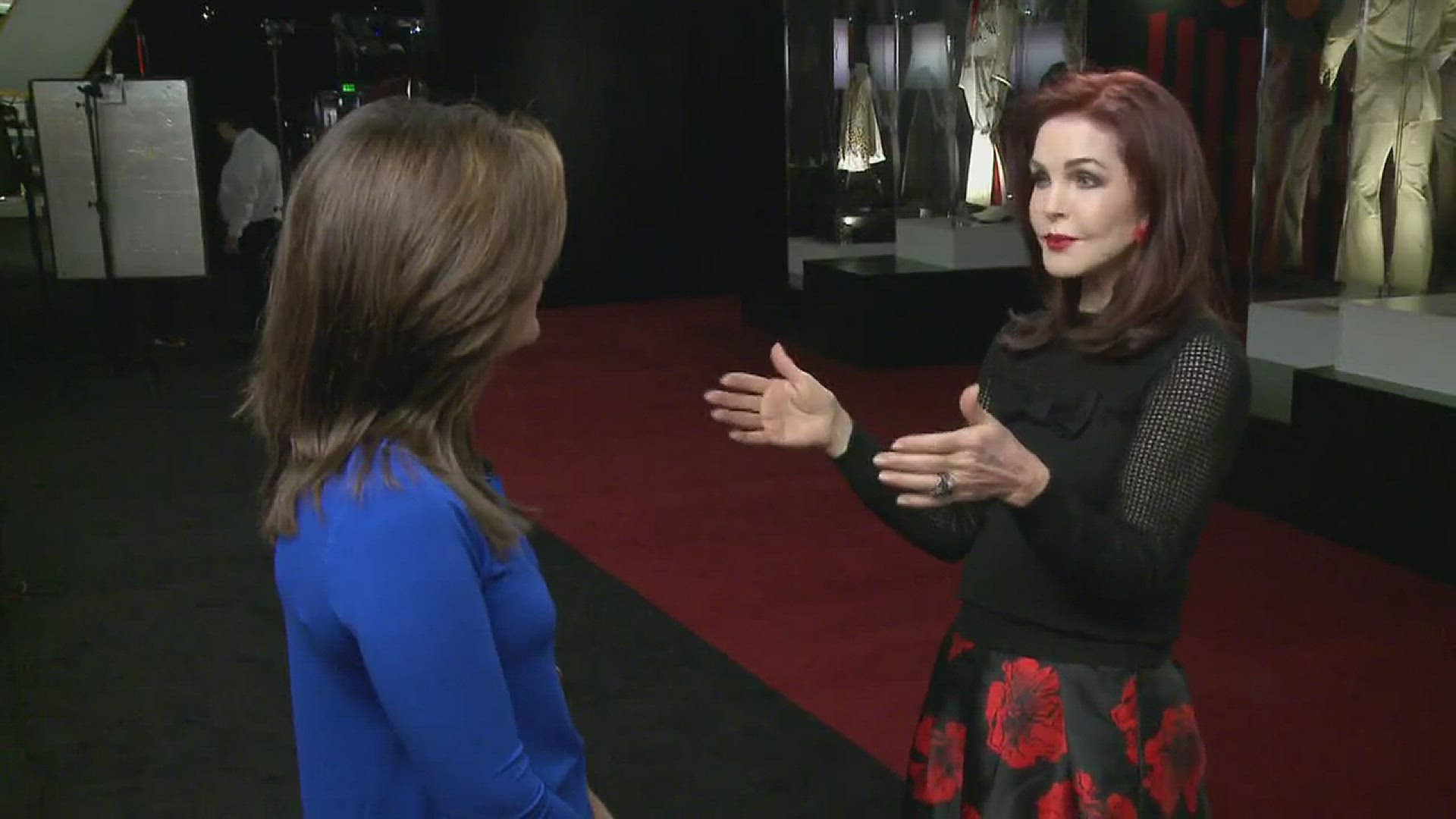 March 6, 2017: 10News anchor Beth Haynes speaks to Priscilla Presley about the new expansion to Elvis Presley's home Graceland.