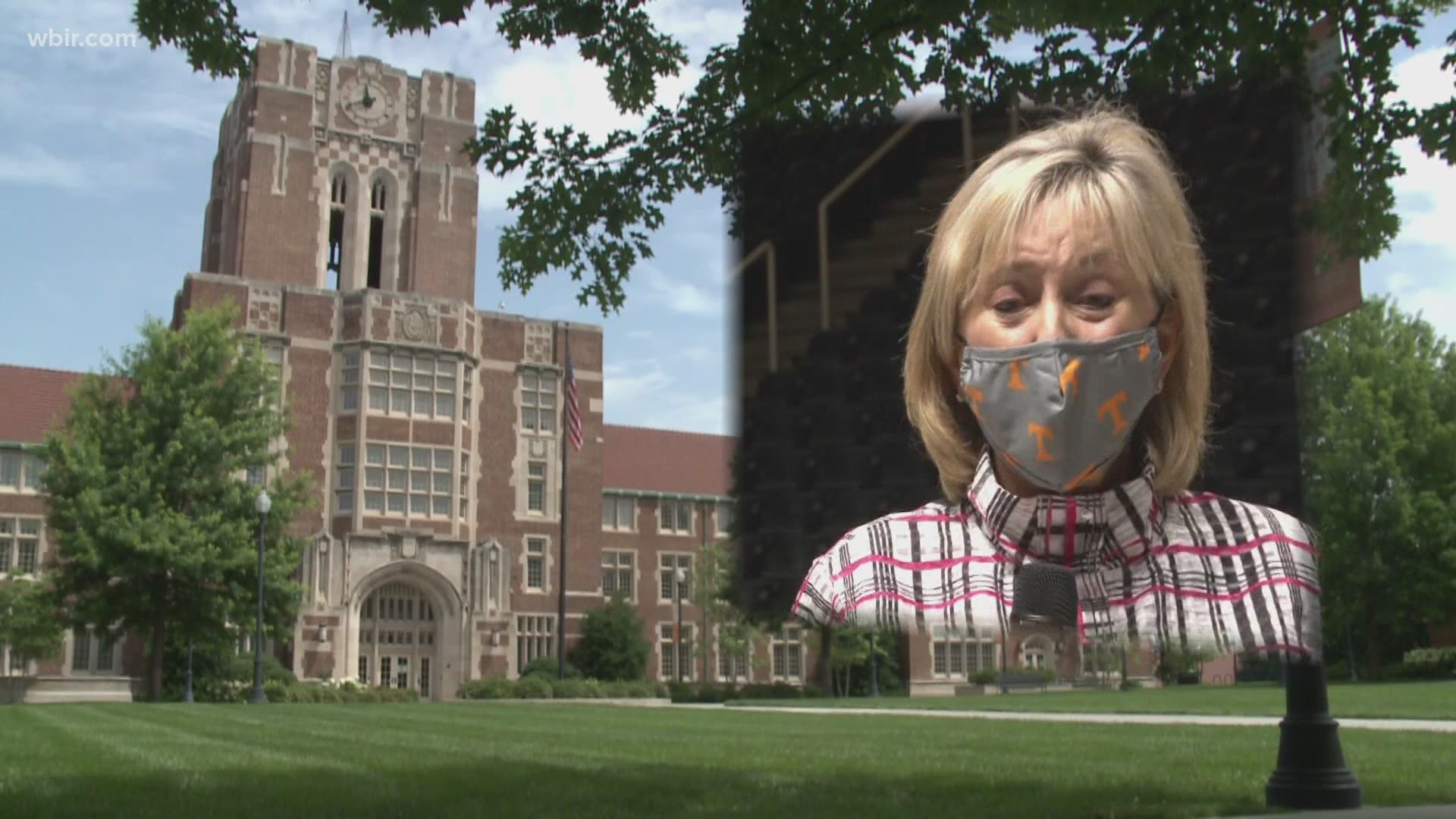 IN JUST THREE WEEKS, UNIVERSITY OF TENNESSEE STUDENTS WILL BE BACK IN CLASS. MASKS ARE REQUIRED FOR IN-PERSON LEARNING, BUT ABOUT HALF OF THE COURSES ARE ONLINE.