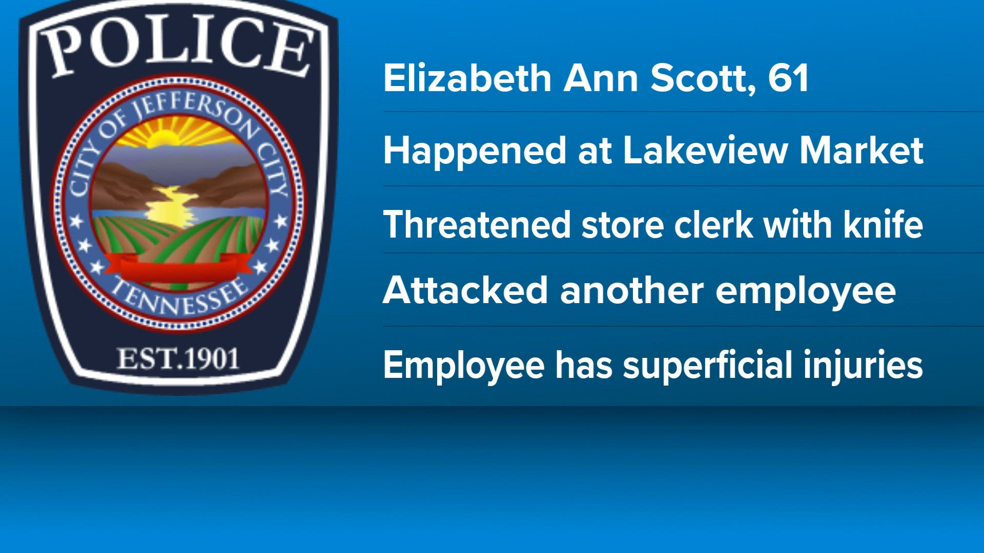 JCPD: Woman charged with attempted murder after knife attack at ...