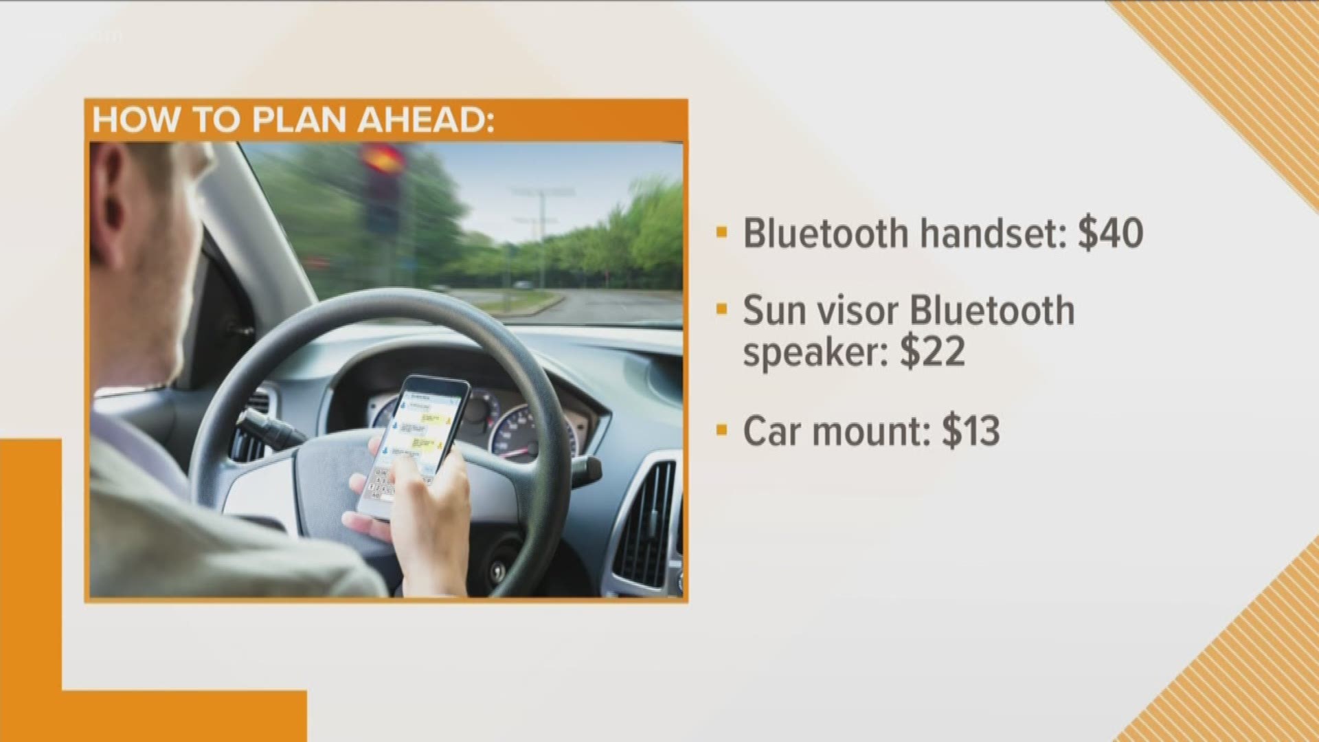 It could soon be illegal for Tennessee drivers to talk on a phone without a hands-free device. 10News Reporter Katie Inman explains how this could cut down on distracted driving.