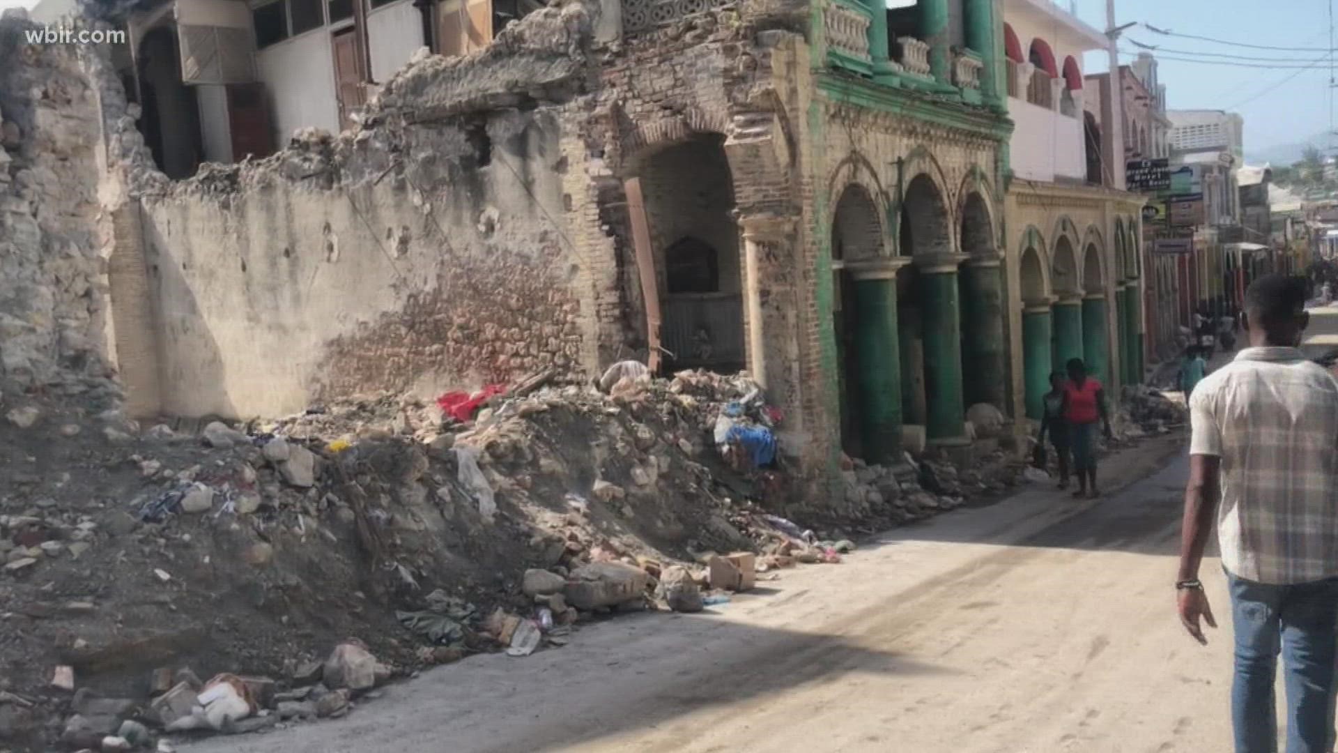 A relief plane from East Tennessee touched down in Haiti to help people recover after a devastating earthquake.