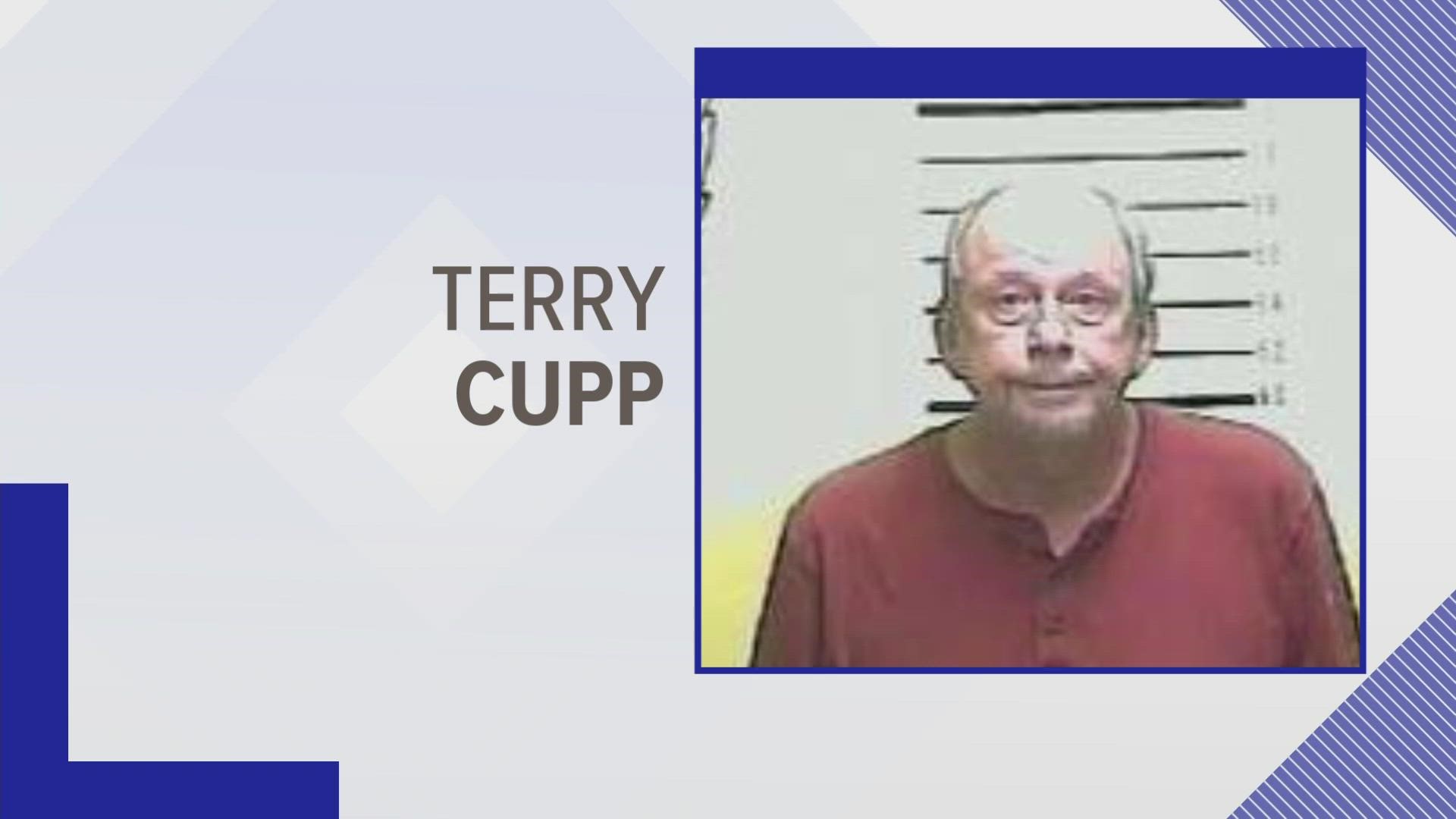 Terry Cupp was charged with sexual abuse following two incidents involving a child.