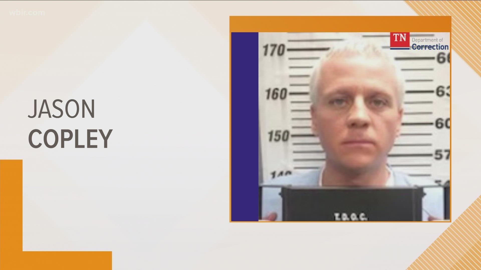 Jason Copley escaped from a work detail at the Morgan County Correctical Facility.