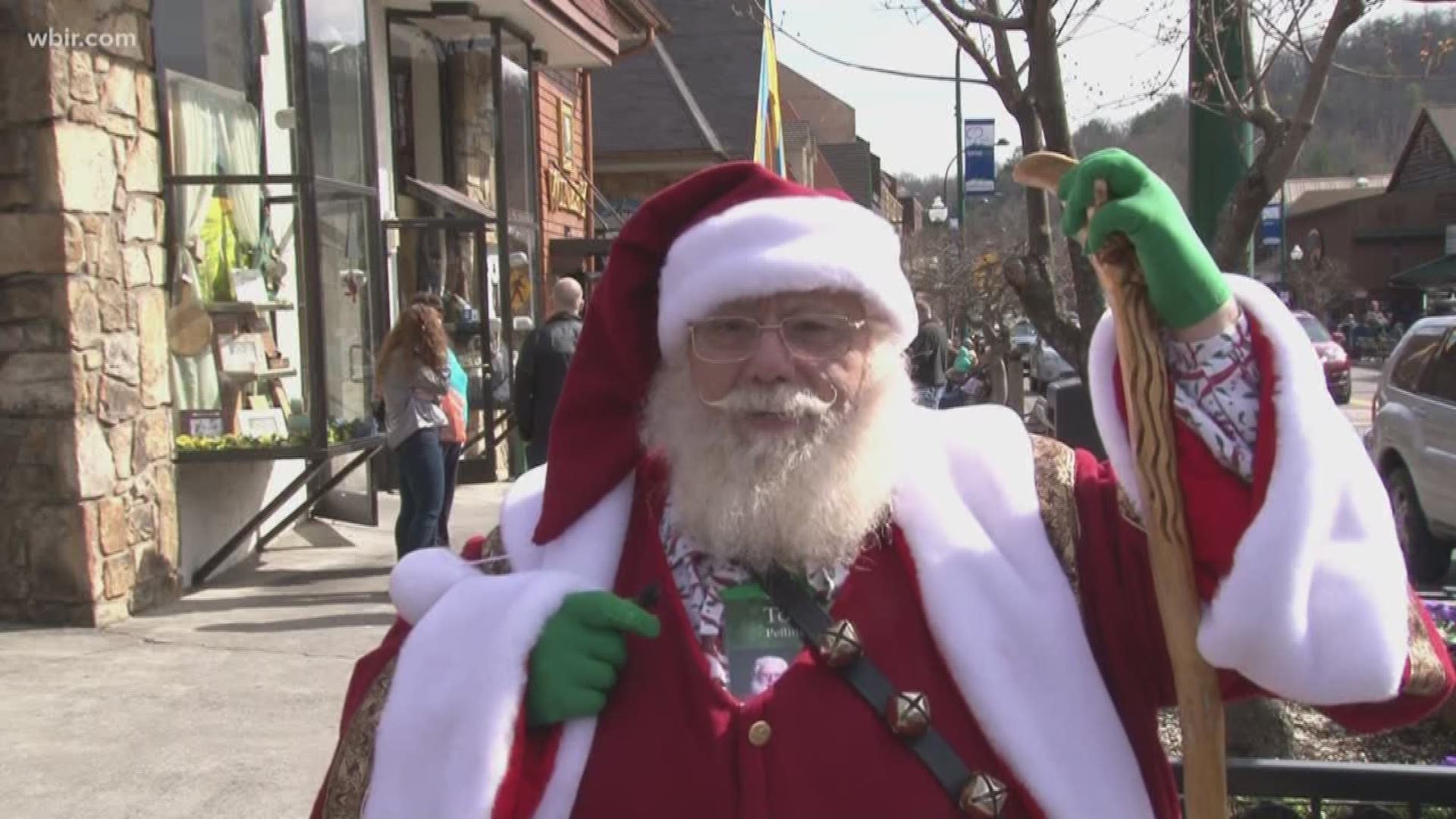 Gatlinburg has been a special place for professional Santas for ten years.
