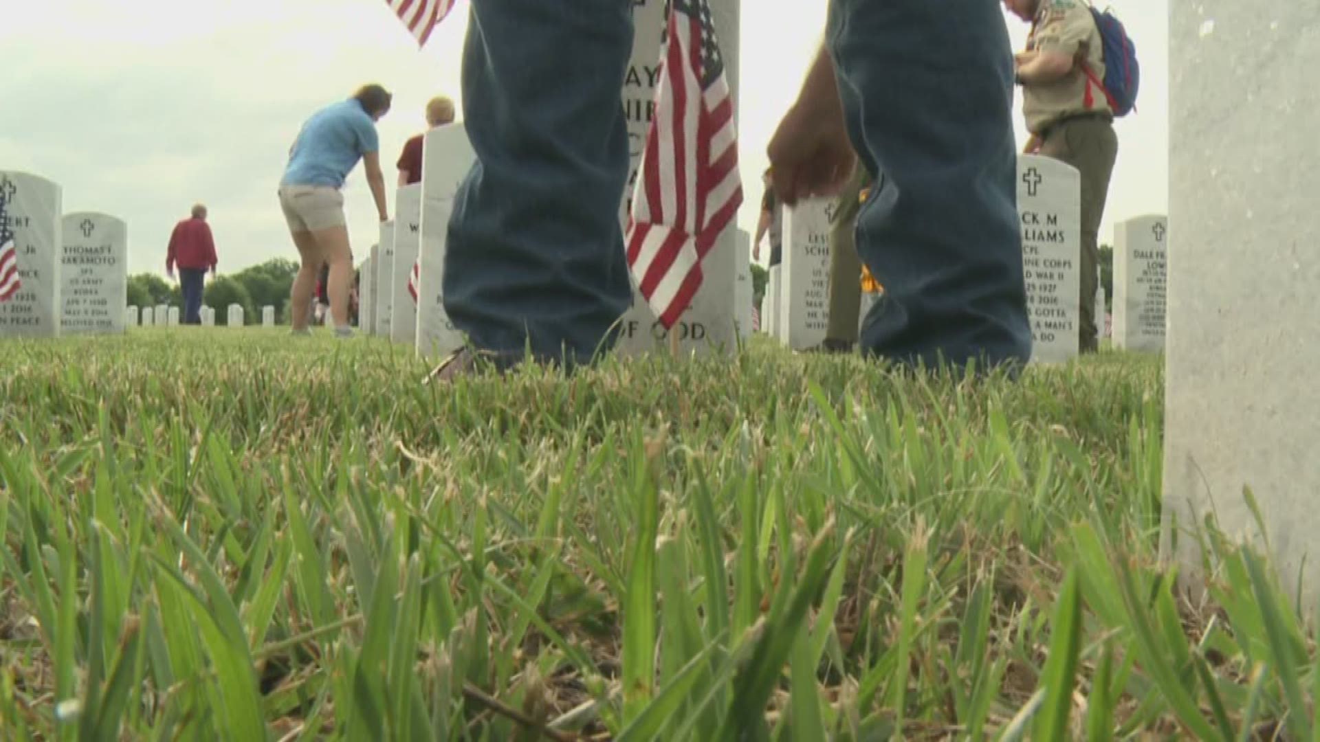 East Tennesseans honor the nation's fallen troops for Memorial Day weekend.