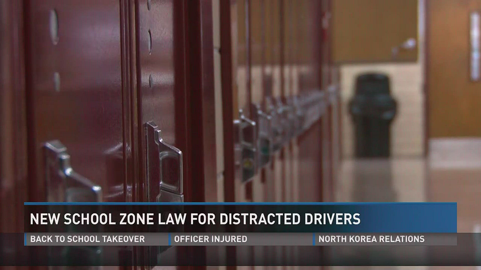 Safety is top of mind as Knox Co. students return to class. Coming in January, a new law will make it illegal to pick up your cell phone while in a school zone