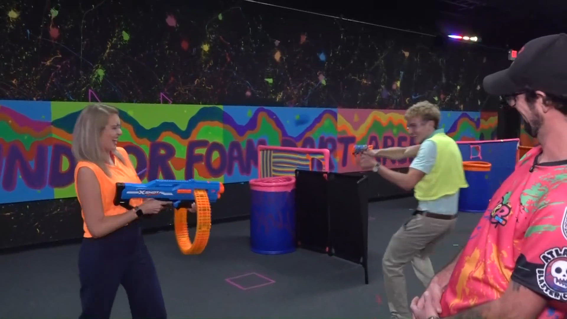B&B Indoor Foam Dart Arena opens new fun zone in Halls | wbir.com