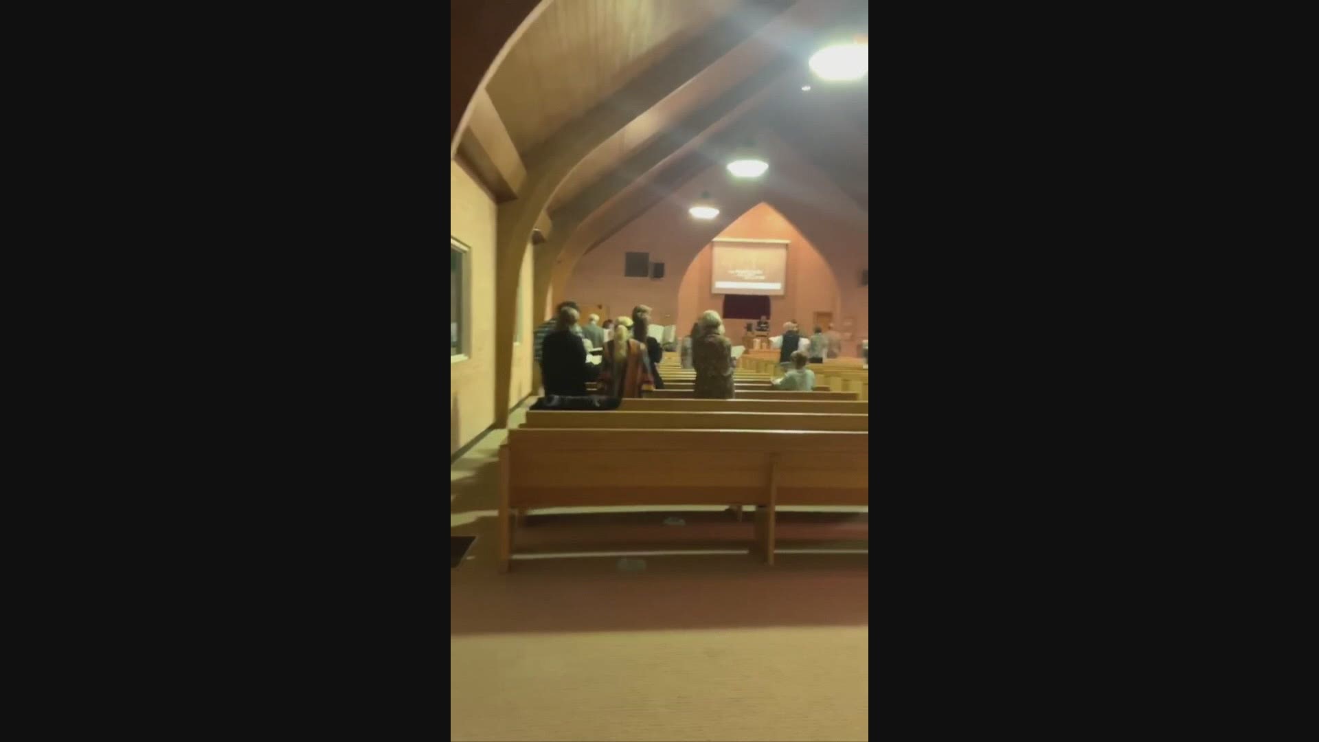 Churches across the country sang "Holy, Holy, Holy" in honor of Sawyer Kimberlin.