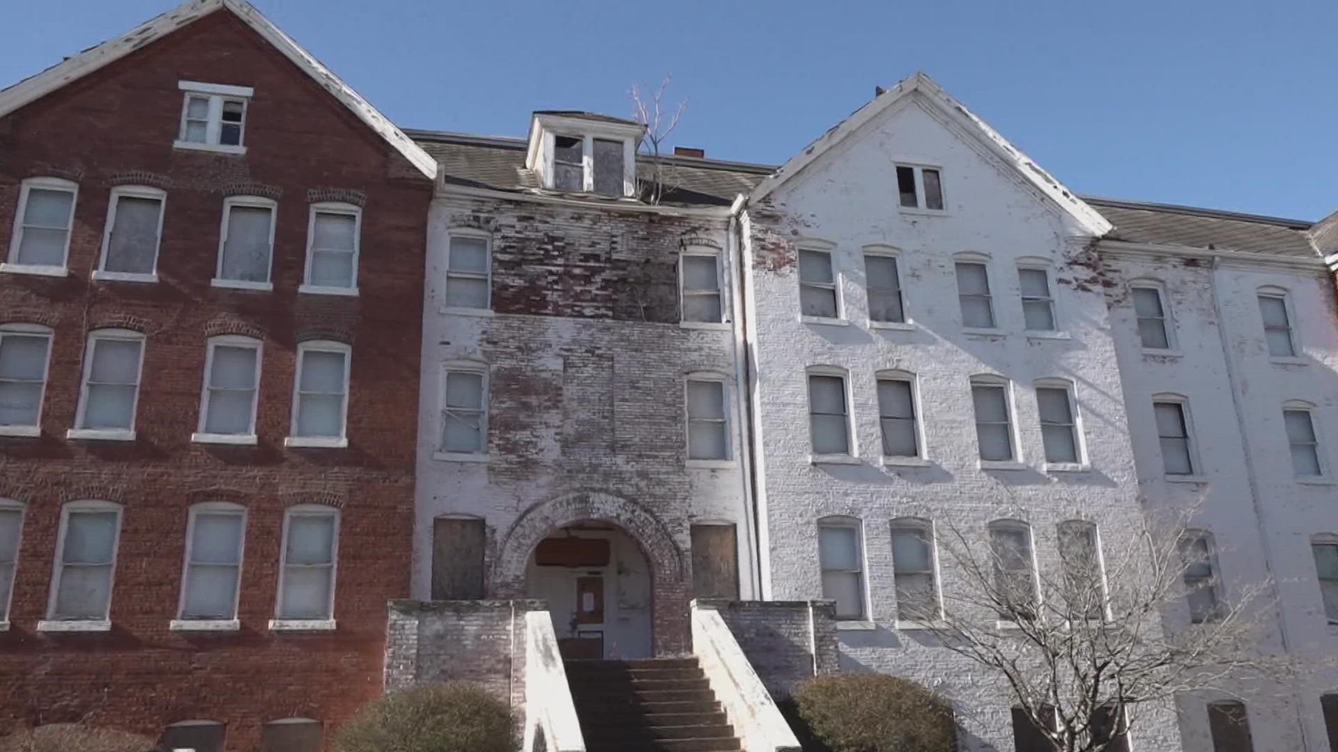 Two buildings on Knoxville College's campus are being cited by the city. Officials said the Robert H. Harvey College Center and Elnathan Hall are "unfit."