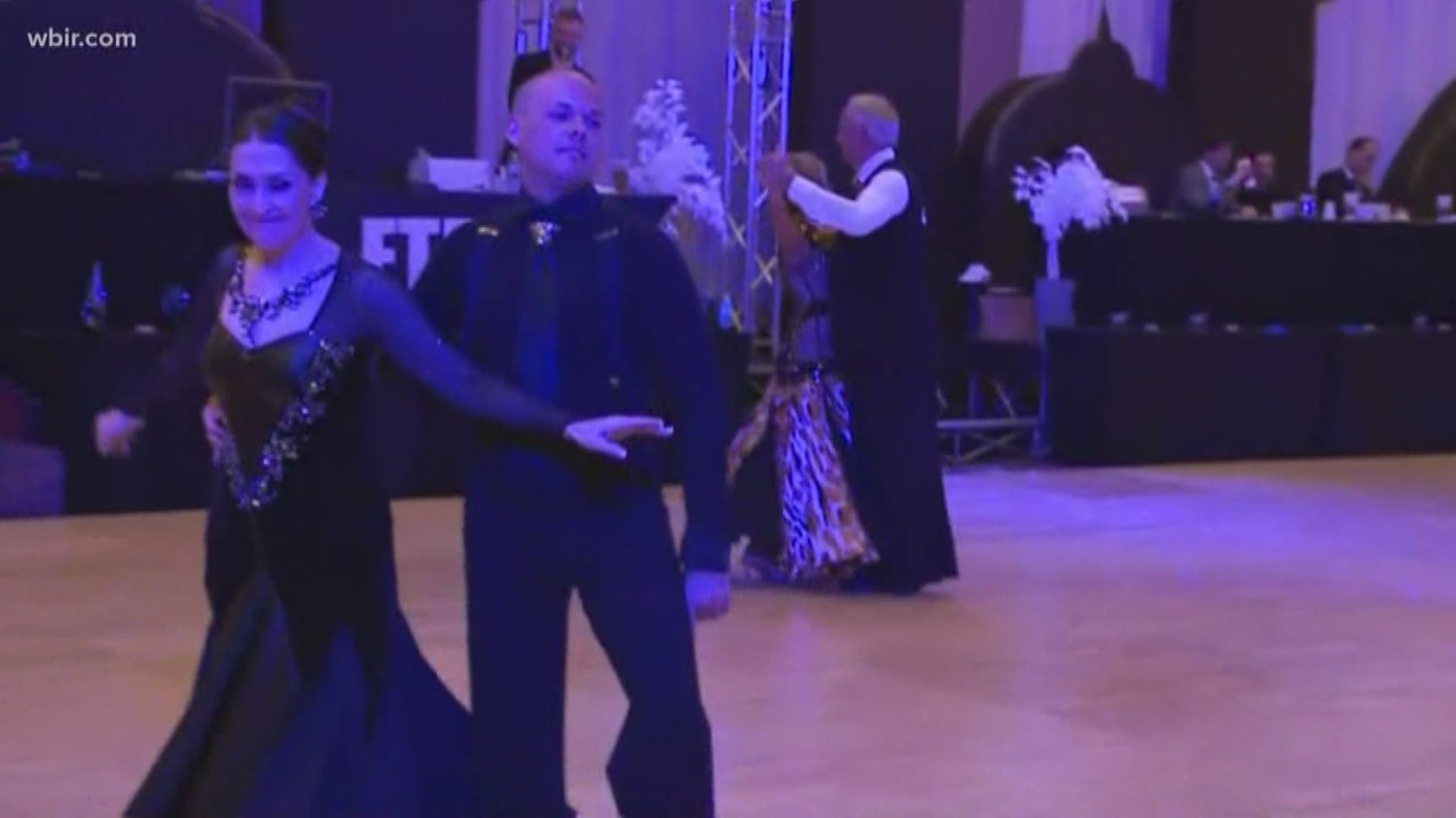 The production is part of the East Tennessee DanceSport Showdown.
