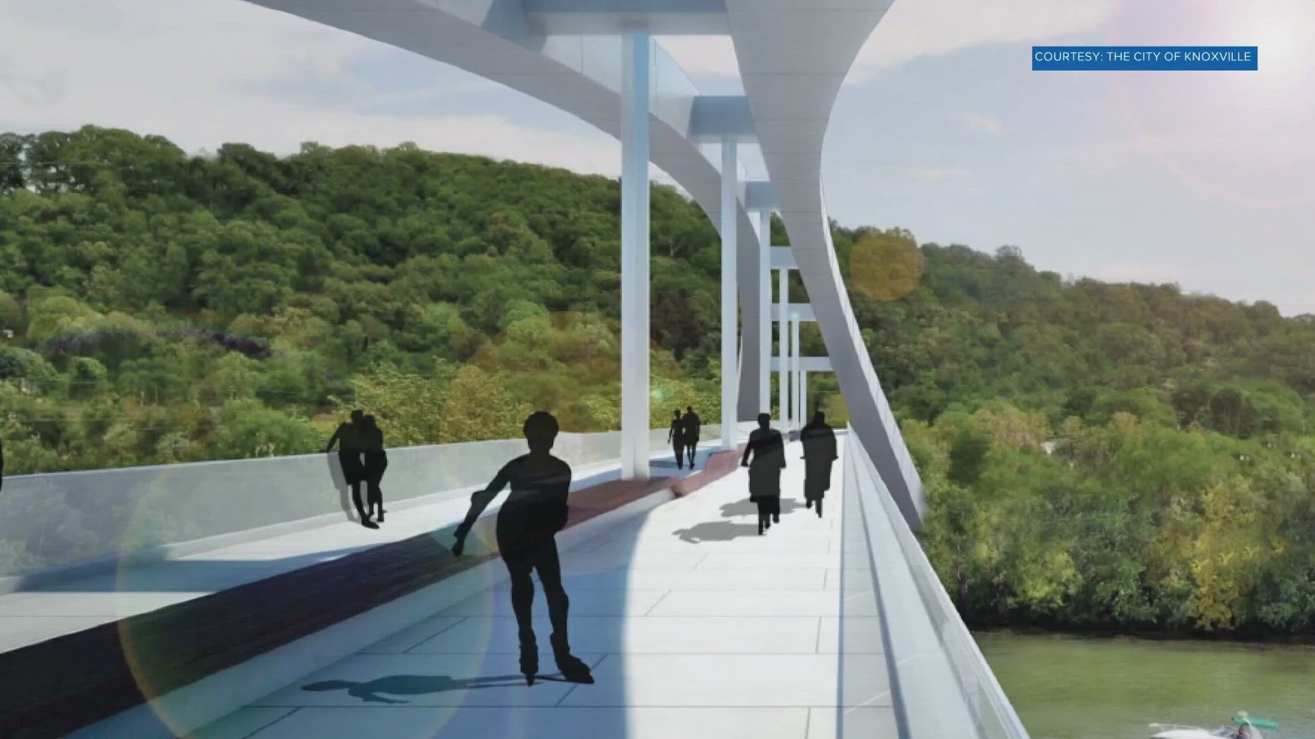 The proposal was part of a presentation on the state's budget and showed a plan to spend $20 million for the bridge from the state's general fund.