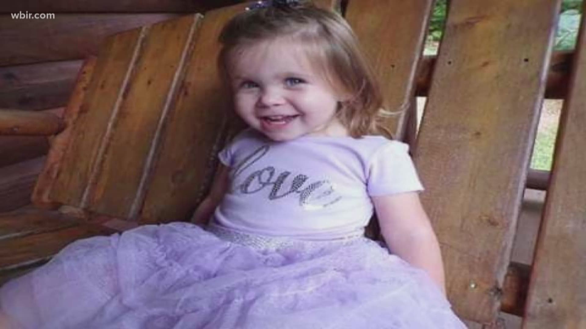 A two-year-old girl is fighting for her life after being hit in the head by a bullet in Johnson County last week. Ariel Salaices is in critical condition at the East Tennessee Children's Hospital, and her mother says she is improving.