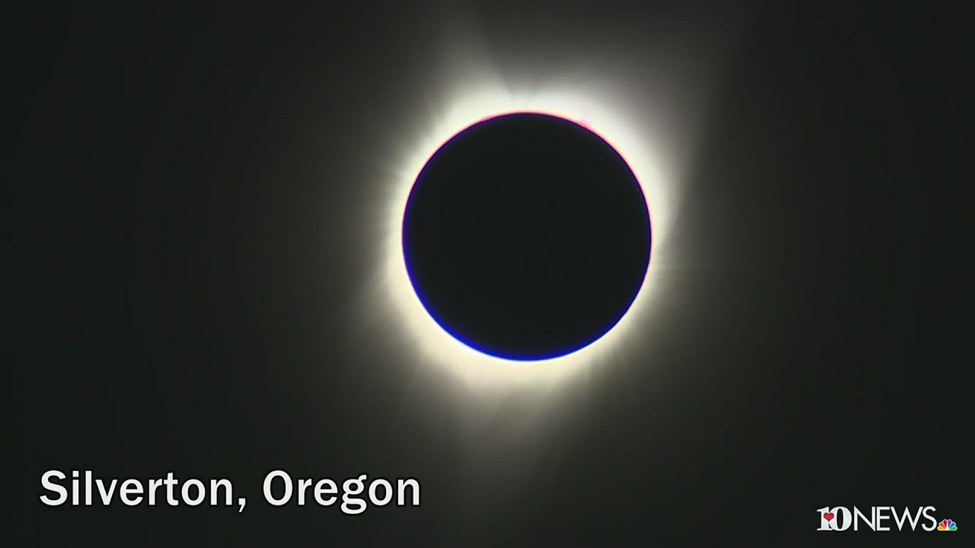 The total solar eclipse from the West to East Coast. Our video ends from the ISS.